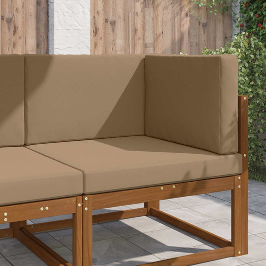 Buiten bankkussen 3 pcs Taupe Polyester is nu te koop bij PeponiXL, paradijselijk wonen!