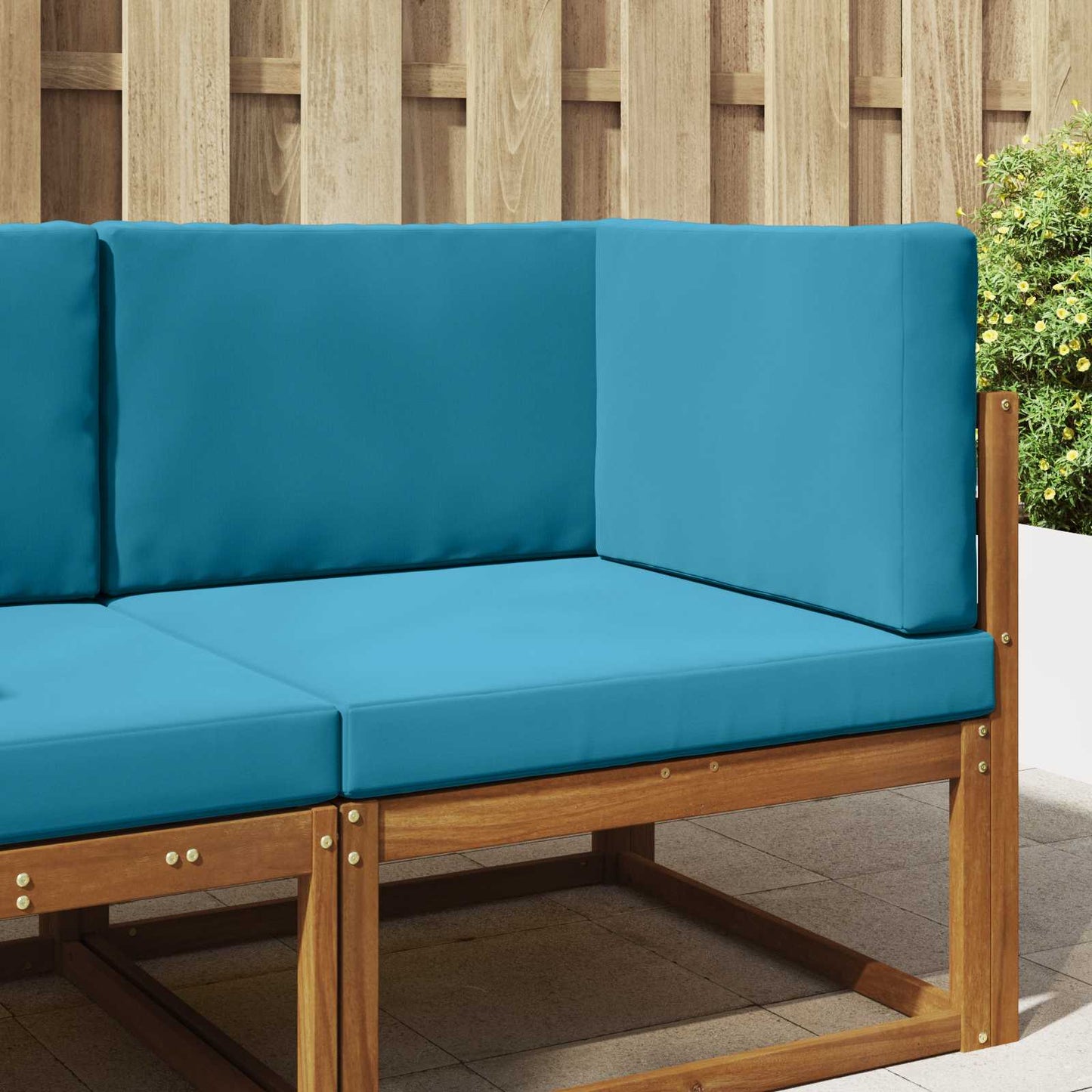 Buiten bankkussen 3 pcs Koninklijk Blauw Polyester is nu te koop bij PeponiXL, paradijselijk wonen!
