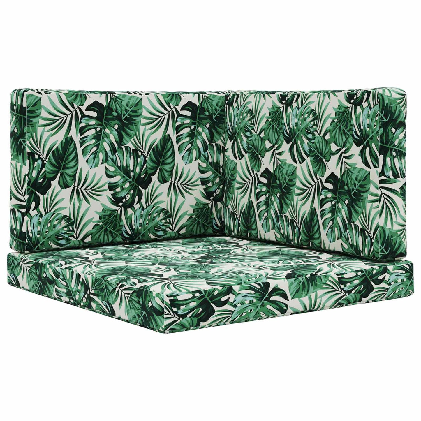 Buiten bankkussen 3 pcs Bladpatroon Polyester is nu te koop bij PeponiXL, paradijselijk wonen!