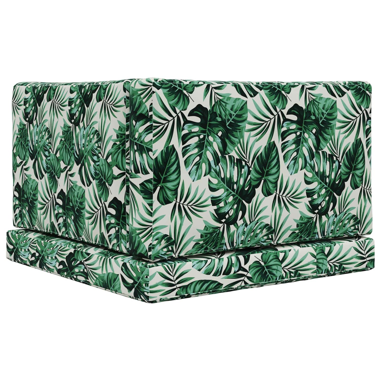 Buiten bankkussen 3 pcs Bladpatroon Polyester is nu te koop bij PeponiXL, paradijselijk wonen!