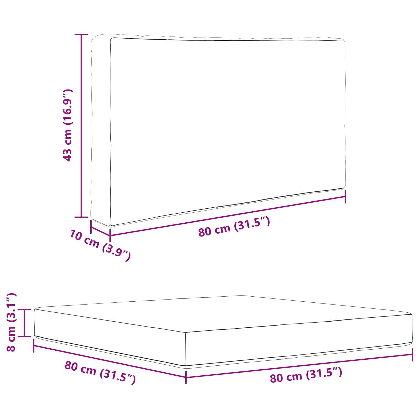 Buiten bankkussen 3 pcs kleurrijk Polyester is nu te koop bij PeponiXL, paradijselijk wonen!