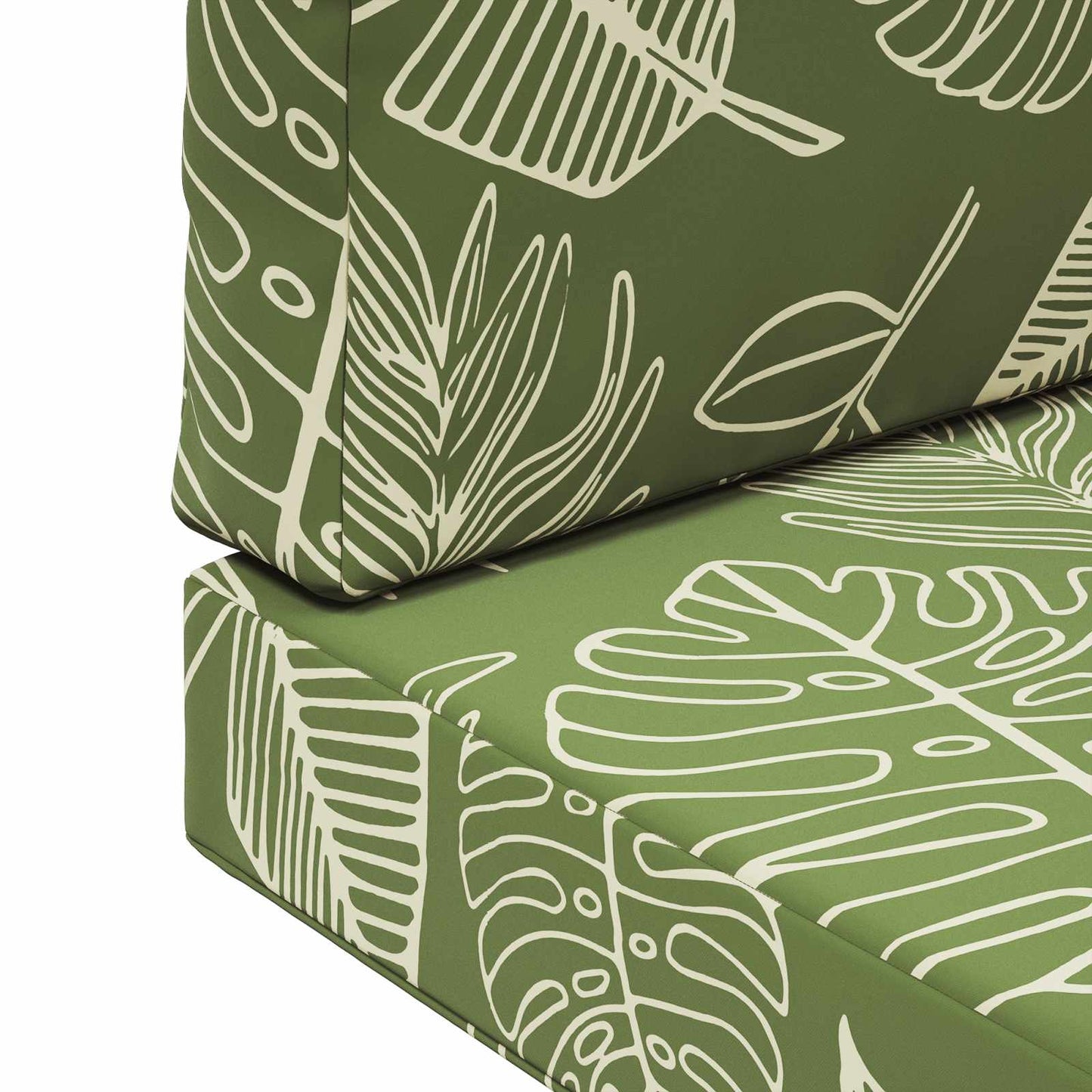 Buiten bankkussen 3 pcs Bladontwerp Polyester is nu te koop bij PeponiXL, paradijselijk wonen!