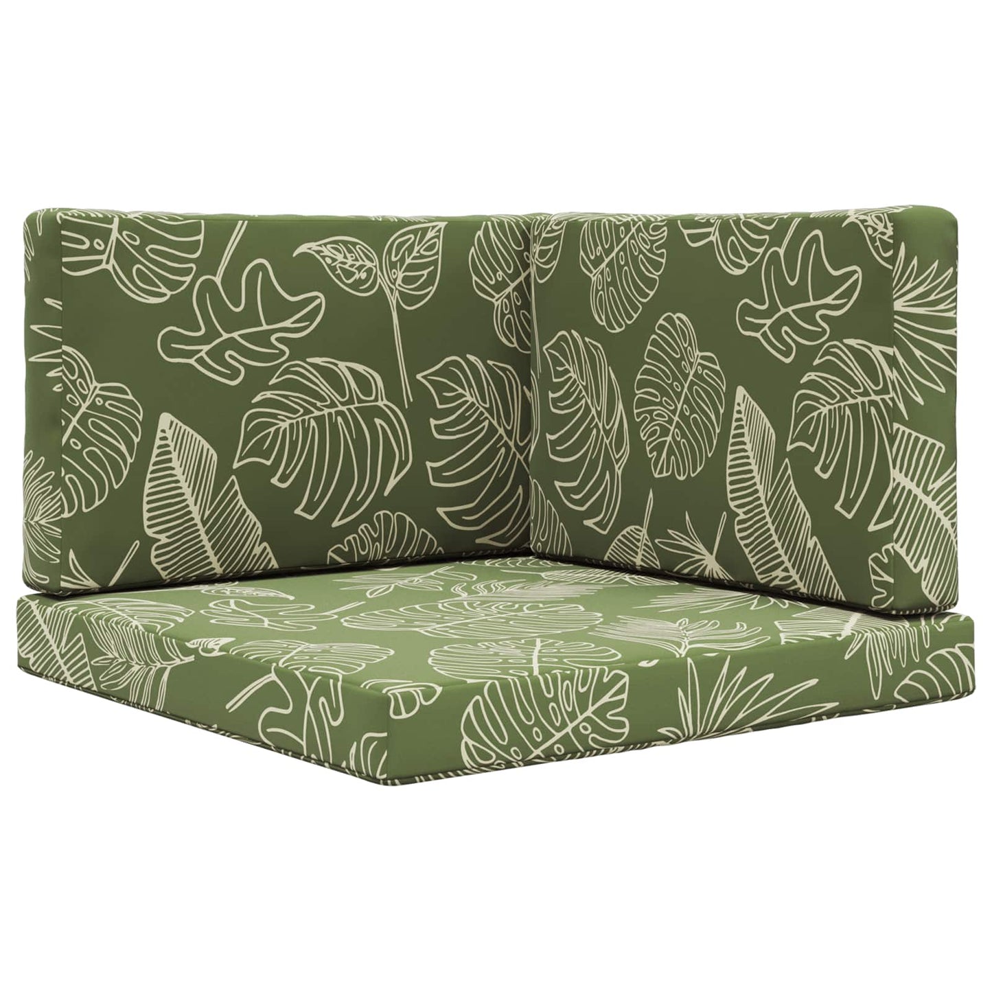 Buiten bankkussen 3 pcs Bladontwerp Polyester is nu te koop bij PeponiXL, paradijselijk wonen!