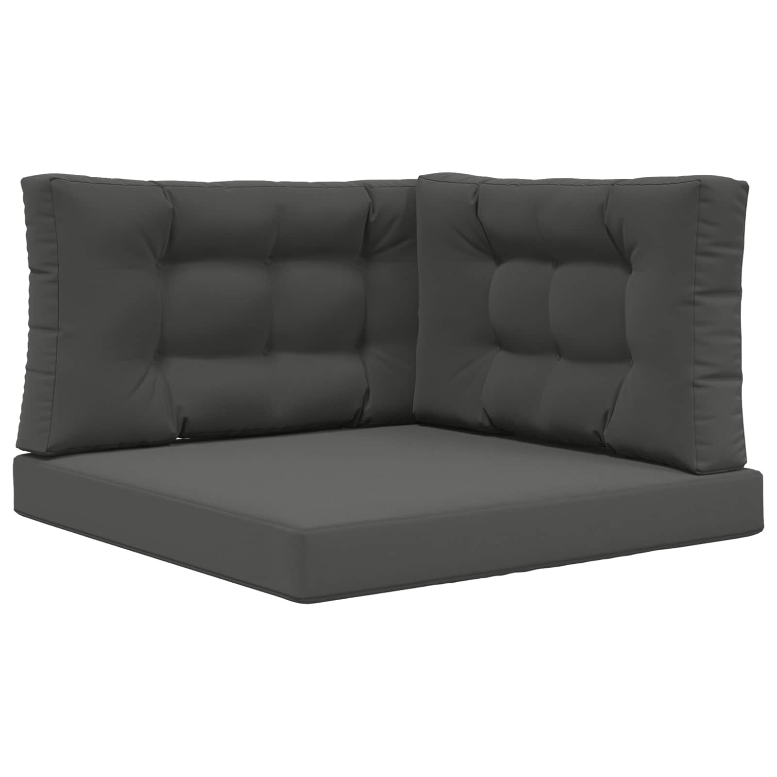Buiten bankkussen 3 pcs Antraciet Polyester is nu te koop bij PeponiXL, paradijselijk wonen!