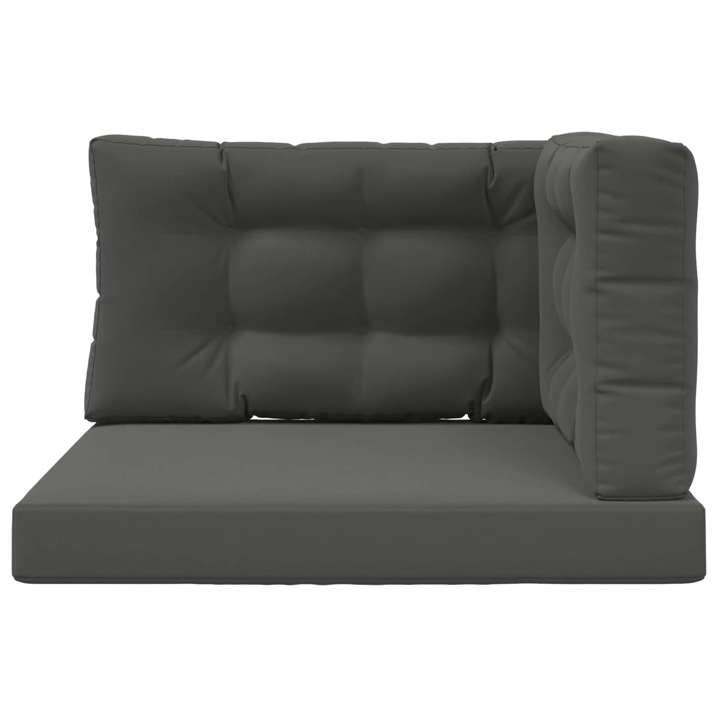 Buiten bankkussen 3 pcs Antraciet Polyester is nu te koop bij PeponiXL, paradijselijk wonen!