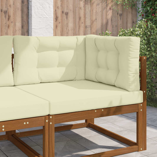 Buiten bankkussen 3 pcs Crème Polyester is nu te koop bij PeponiXL, paradijselijk wonen!