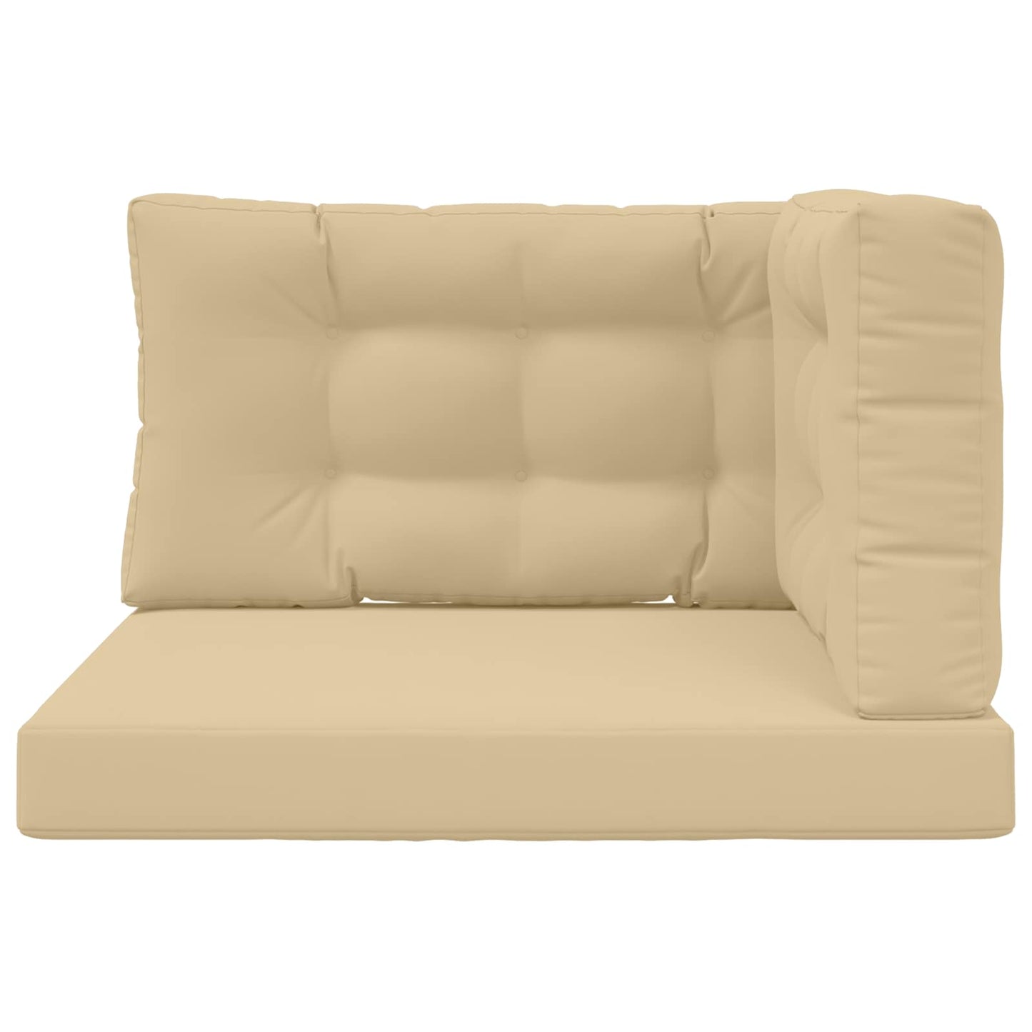 Buiten bankkussen 3 pcs Beige Polyester is nu te koop bij PeponiXL, paradijselijk wonen!