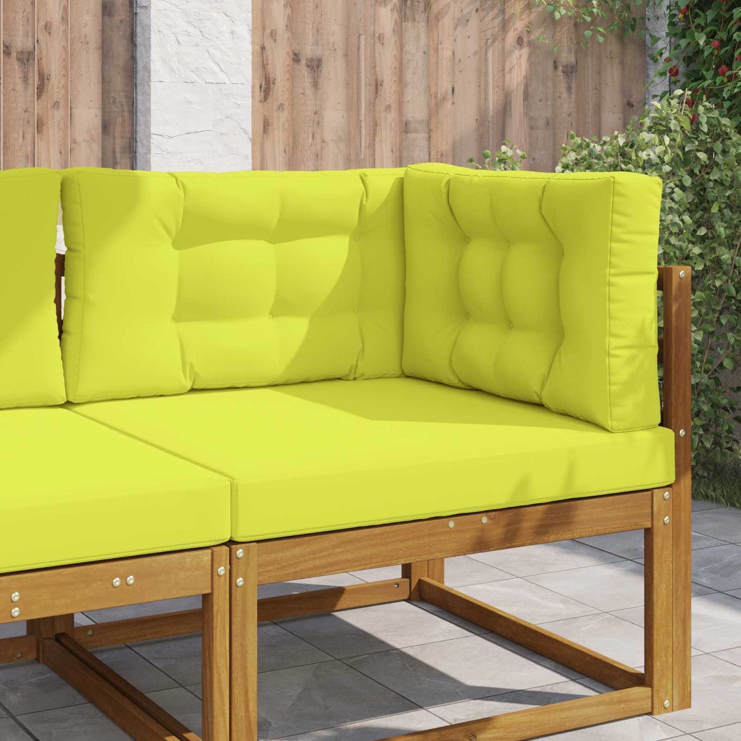 Buiten bankkussen 3 pcs Groen Polyester is nu te koop bij PeponiXL, paradijselijk wonen!