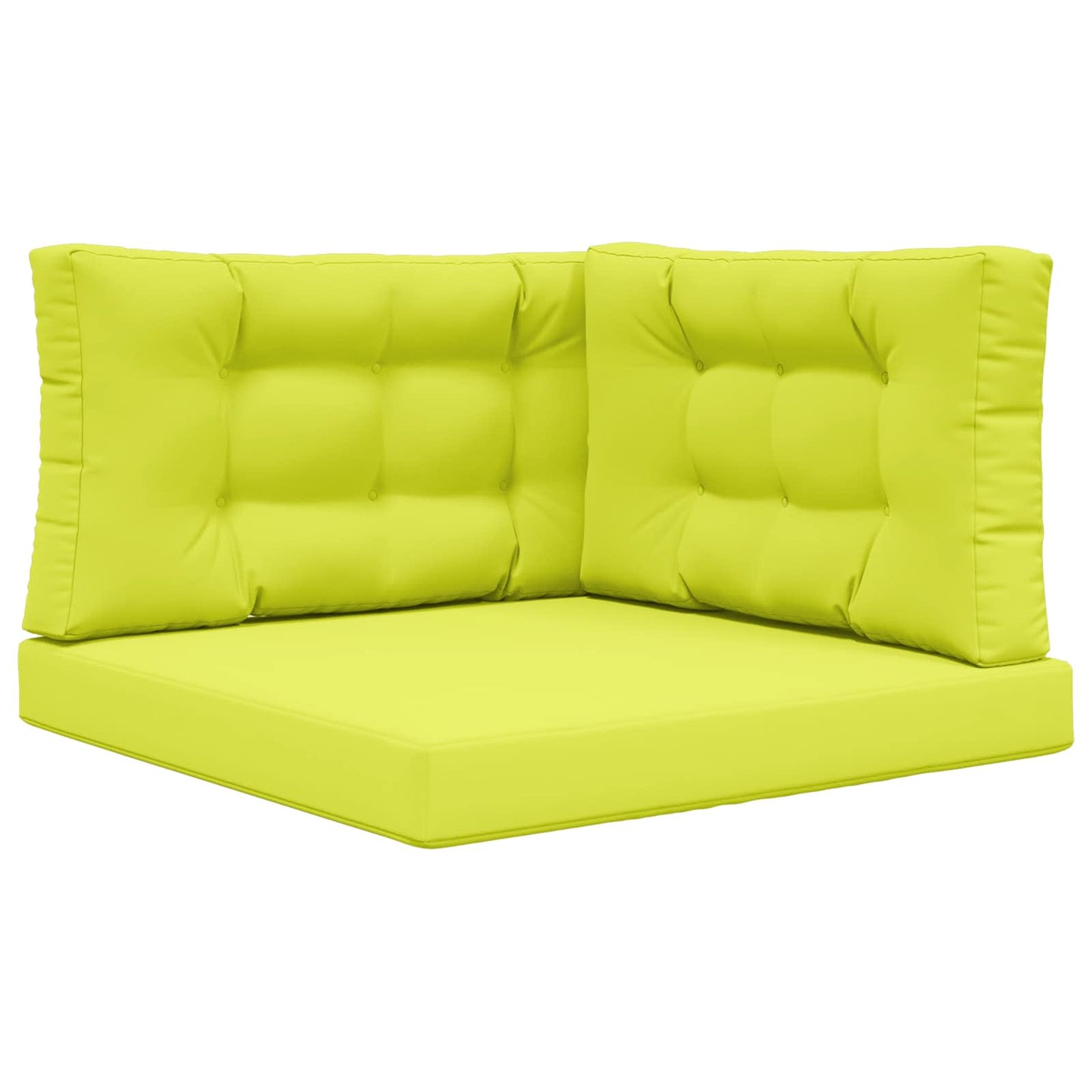 Buiten bankkussen 3 pcs Groen Polyester is nu te koop bij PeponiXL, paradijselijk wonen!