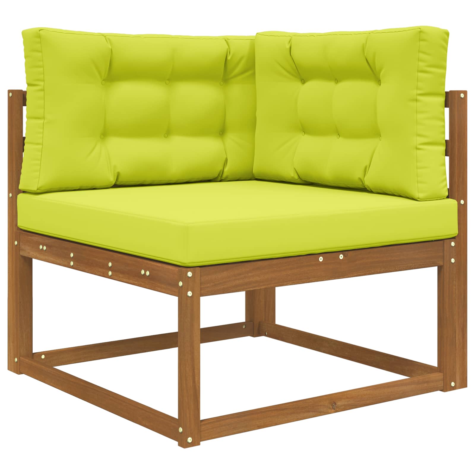 Buiten bankkussen 3 pcs Groen Polyester is nu te koop bij PeponiXL, paradijselijk wonen!