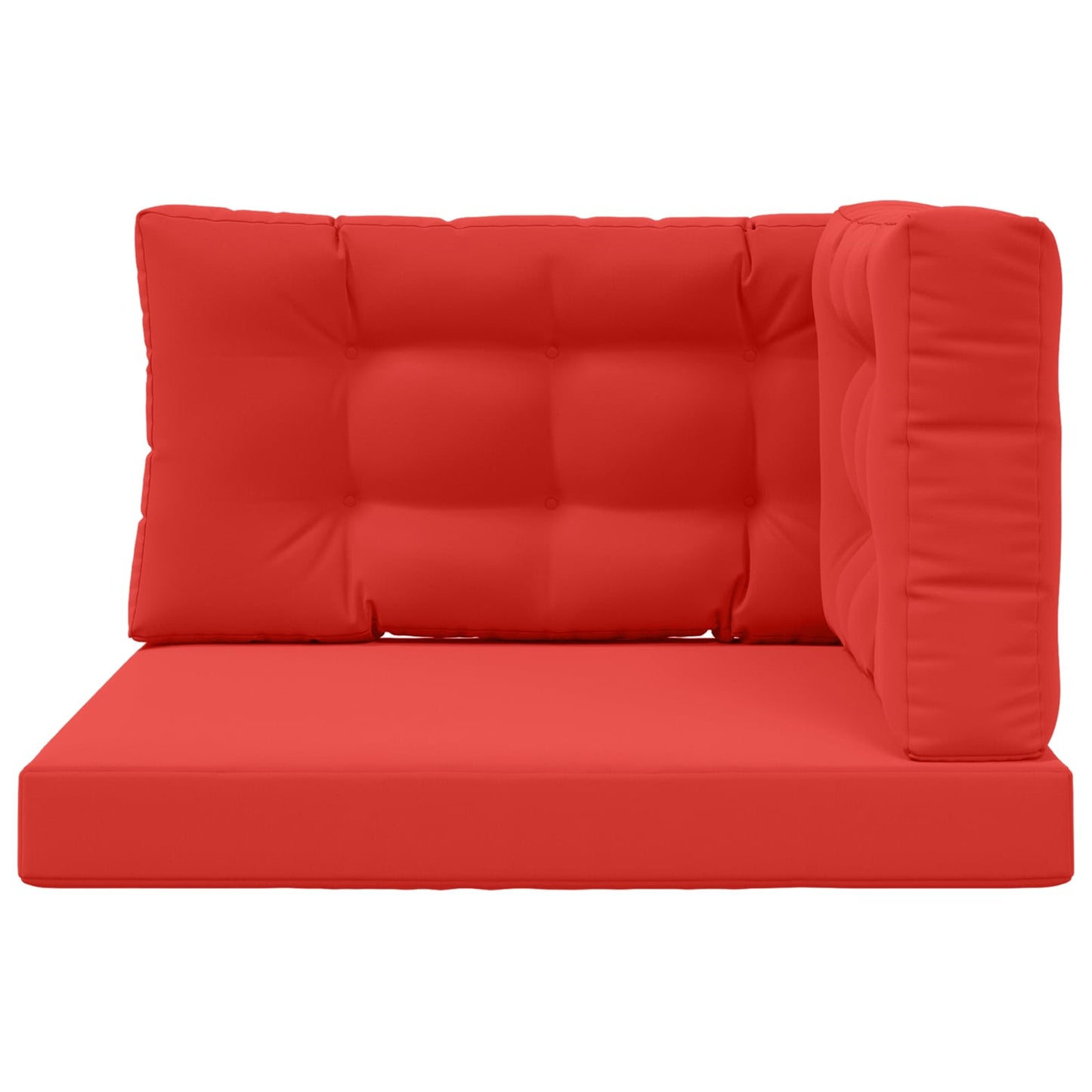 Buiten bankkussen 3 pcs Rood Polyester is nu te koop bij PeponiXL, paradijselijk wonen!