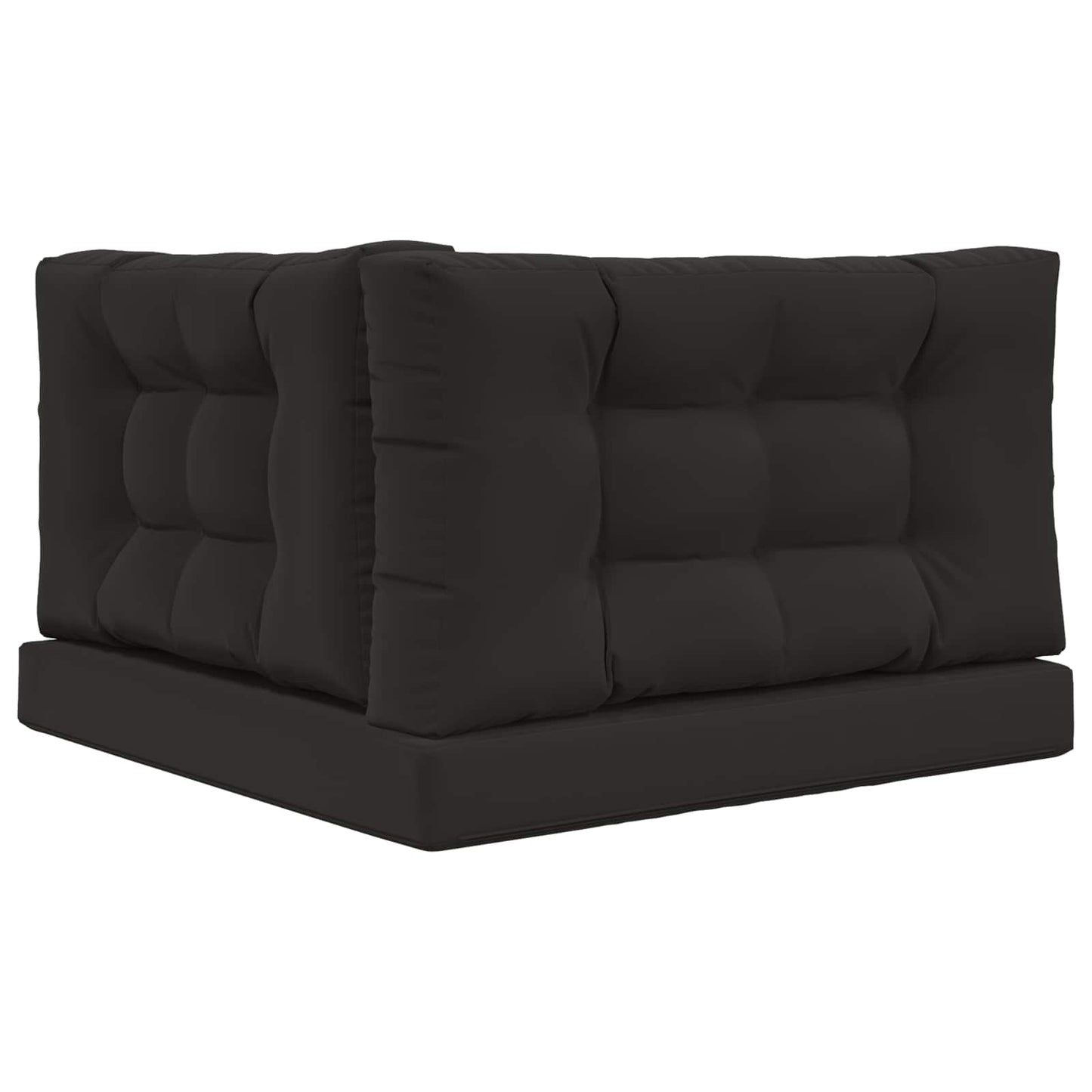 Buiten bankkussen 3 pcs Zwart Polyester is nu te koop bij PeponiXL, paradijselijk wonen!