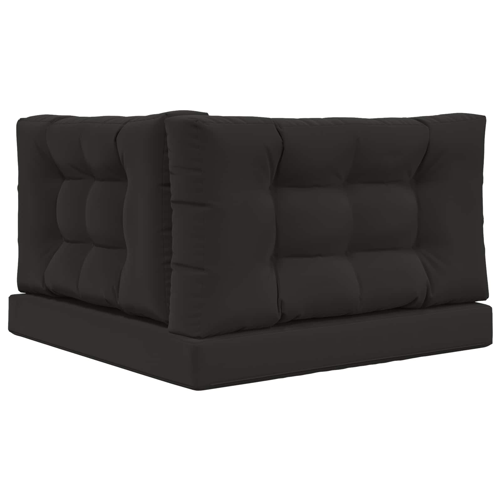 Buiten bankkussen 3 pcs Zwart Polyester is nu te koop bij PeponiXL, paradijselijk wonen!