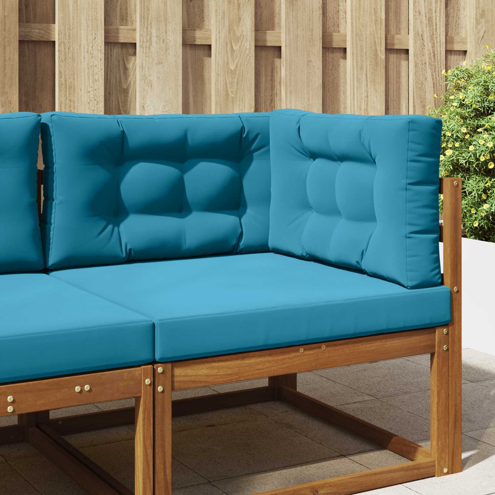 Buiten bankkussen 3 pcs Koninklijk Blauw Polyester is nu te koop bij PeponiXL, paradijselijk wonen!