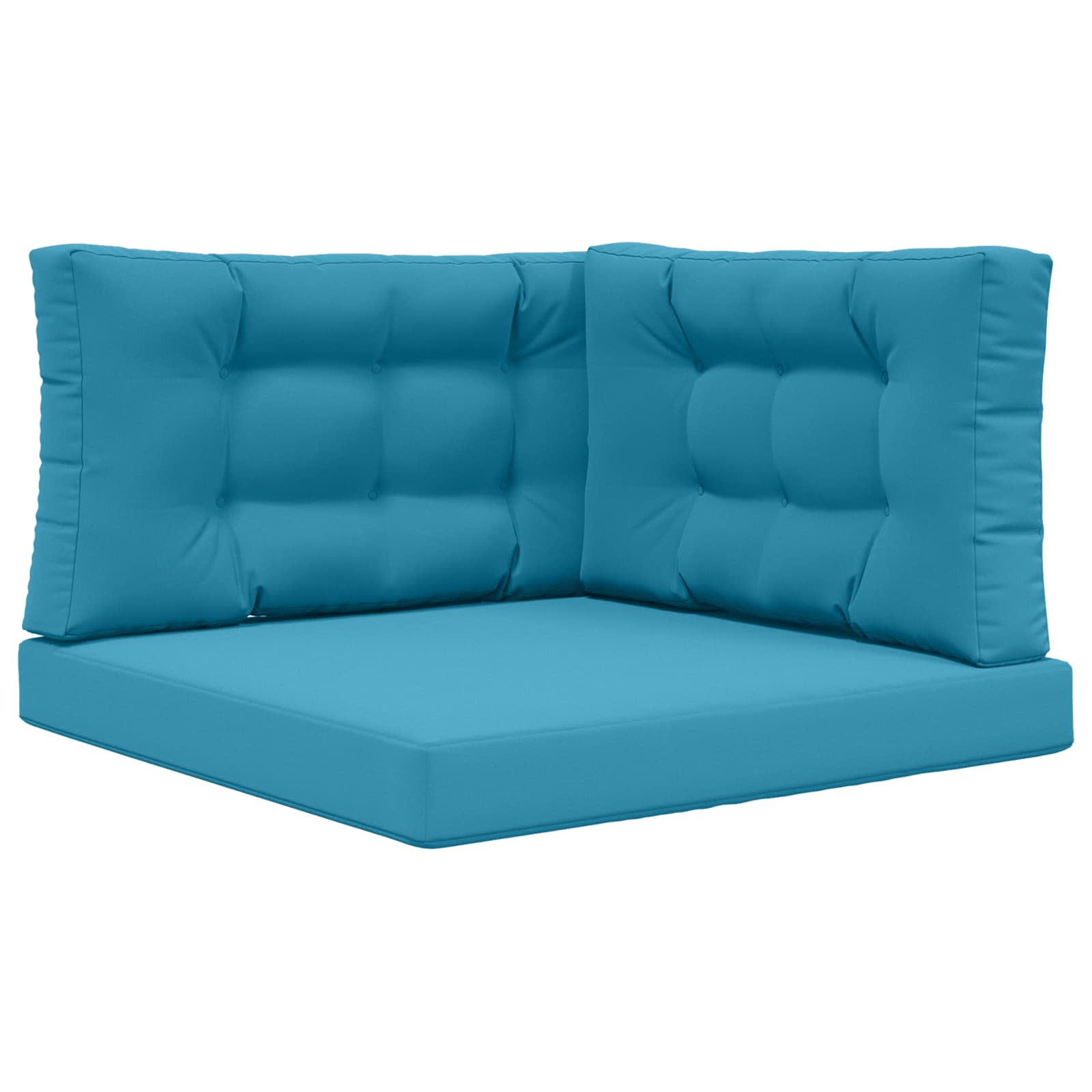Buiten bankkussen 3 pcs Koninklijk Blauw Polyester is nu te koop bij PeponiXL, paradijselijk wonen!