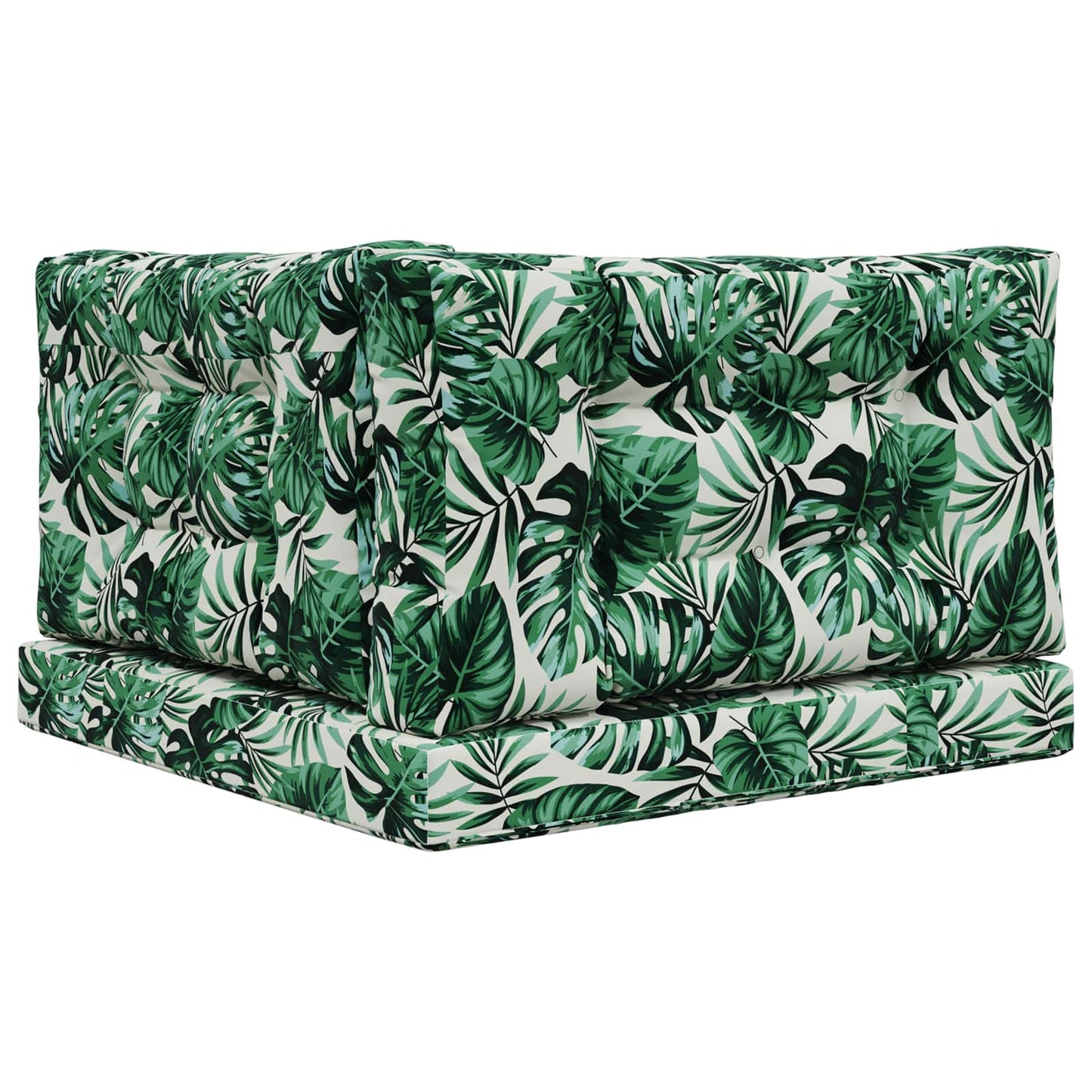 Buiten bankkussen 3 pcs Bladpatroon Polyester is nu te koop bij PeponiXL, paradijselijk wonen!