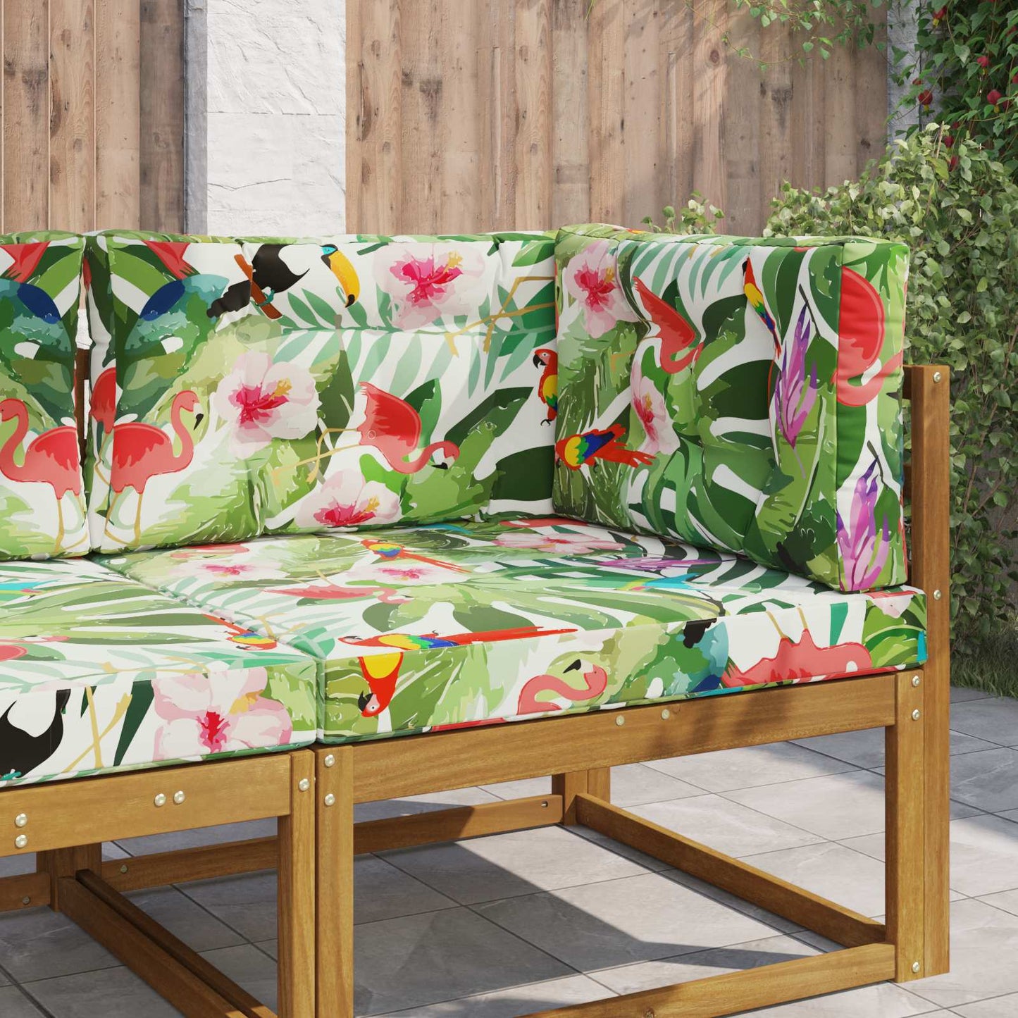 Buiten bankkussen 3 pcs kleurrijk Polyester is nu te koop bij PeponiXL, paradijselijk wonen!