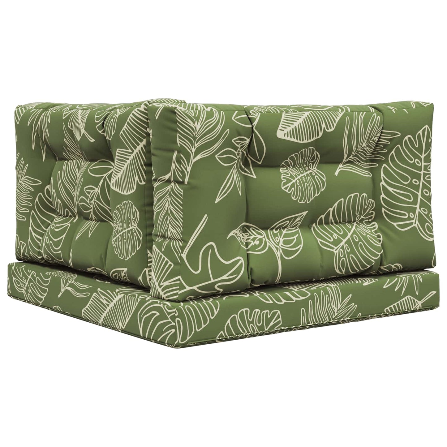 Buiten bankkussen 3 pcs Bladontwerp Polyester is nu te koop bij PeponiXL, paradijselijk wonen!