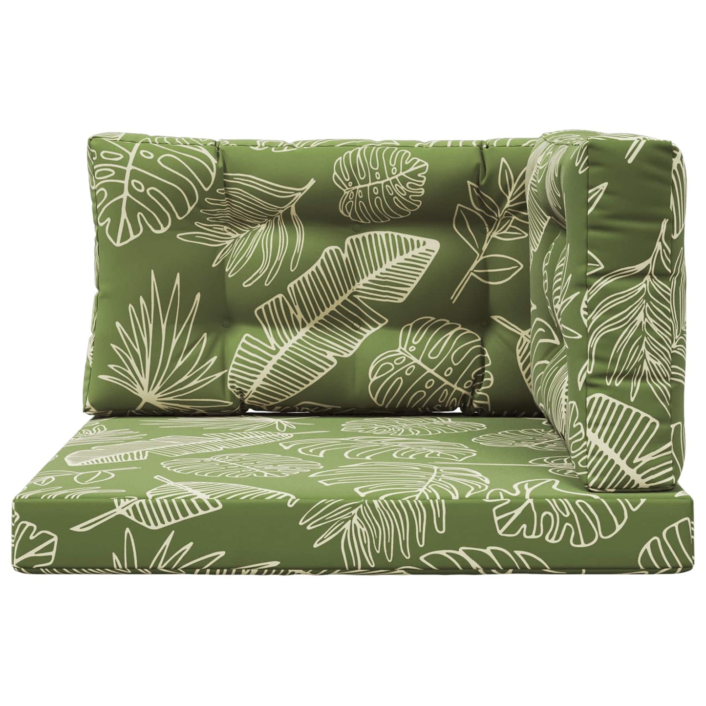 Buiten bankkussen 3 pcs Bladontwerp Polyester is nu te koop bij PeponiXL, paradijselijk wonen!