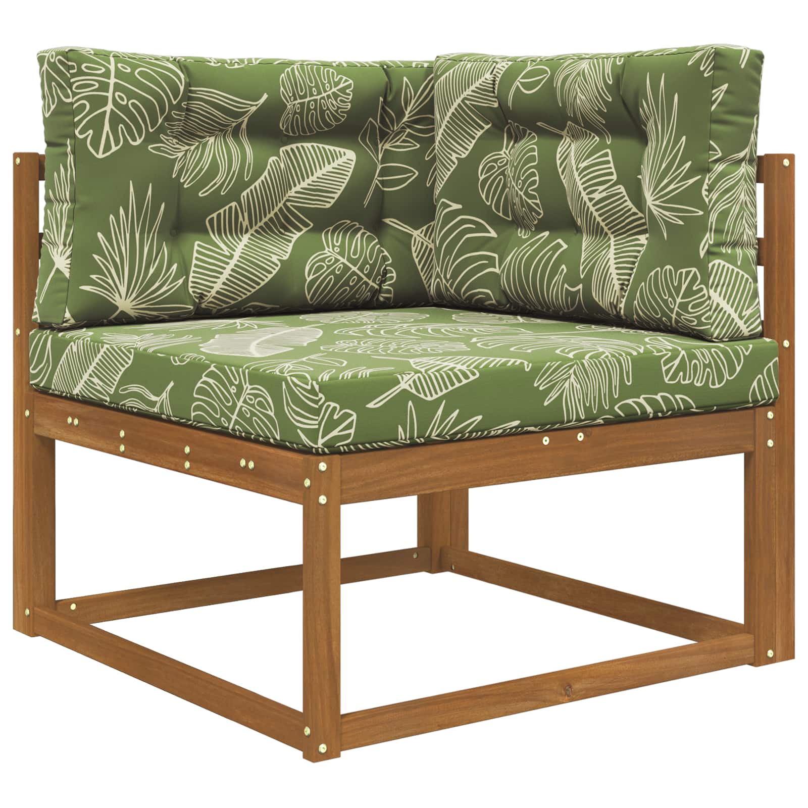 Buiten bankkussen 3 pcs Bladontwerp Polyester is nu te koop bij PeponiXL, paradijselijk wonen!