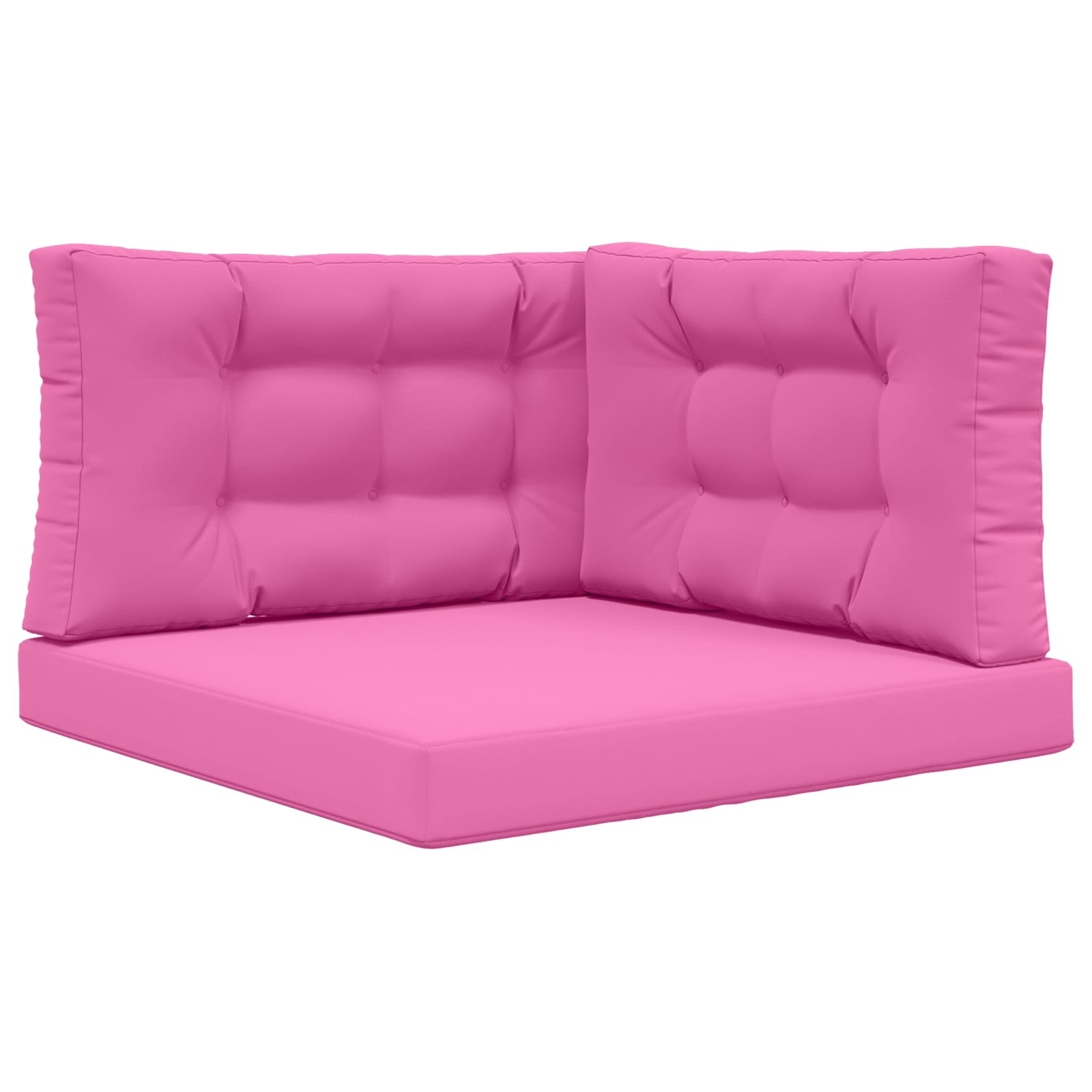 Buiten bankkussen 3 pcs Roze Polyester is nu te koop bij PeponiXL, paradijselijk wonen!