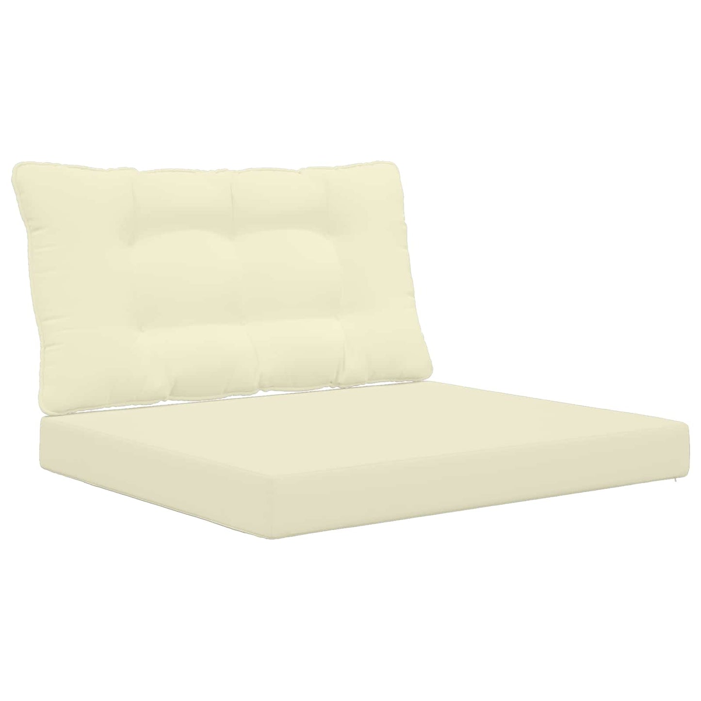 Buiten bankkussen 2 pcs Crème Polyester is nu te koop bij PeponiXL, paradijselijk wonen!