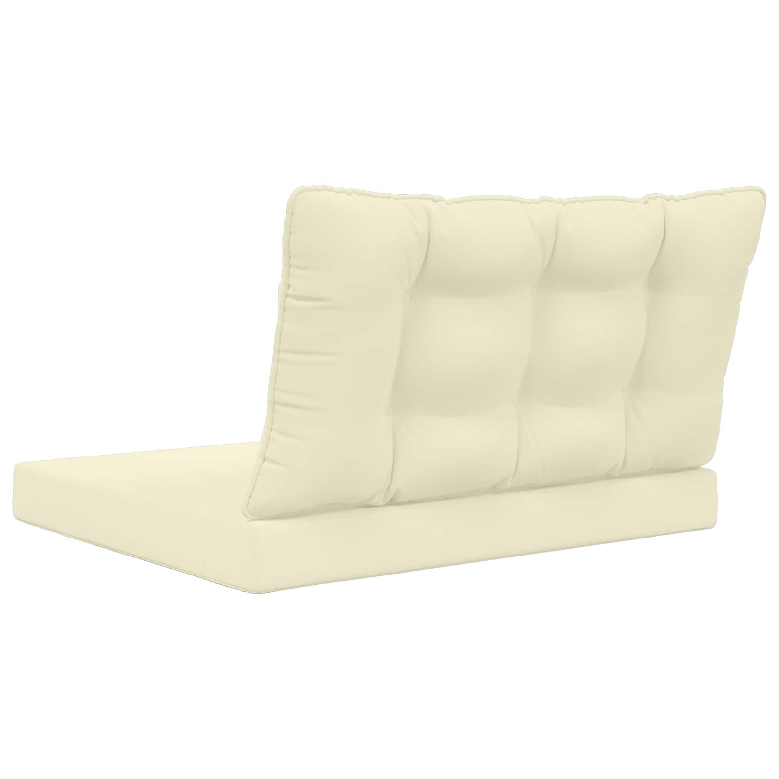 Buiten bankkussen 2 pcs Crème Polyester is nu te koop bij PeponiXL, paradijselijk wonen!