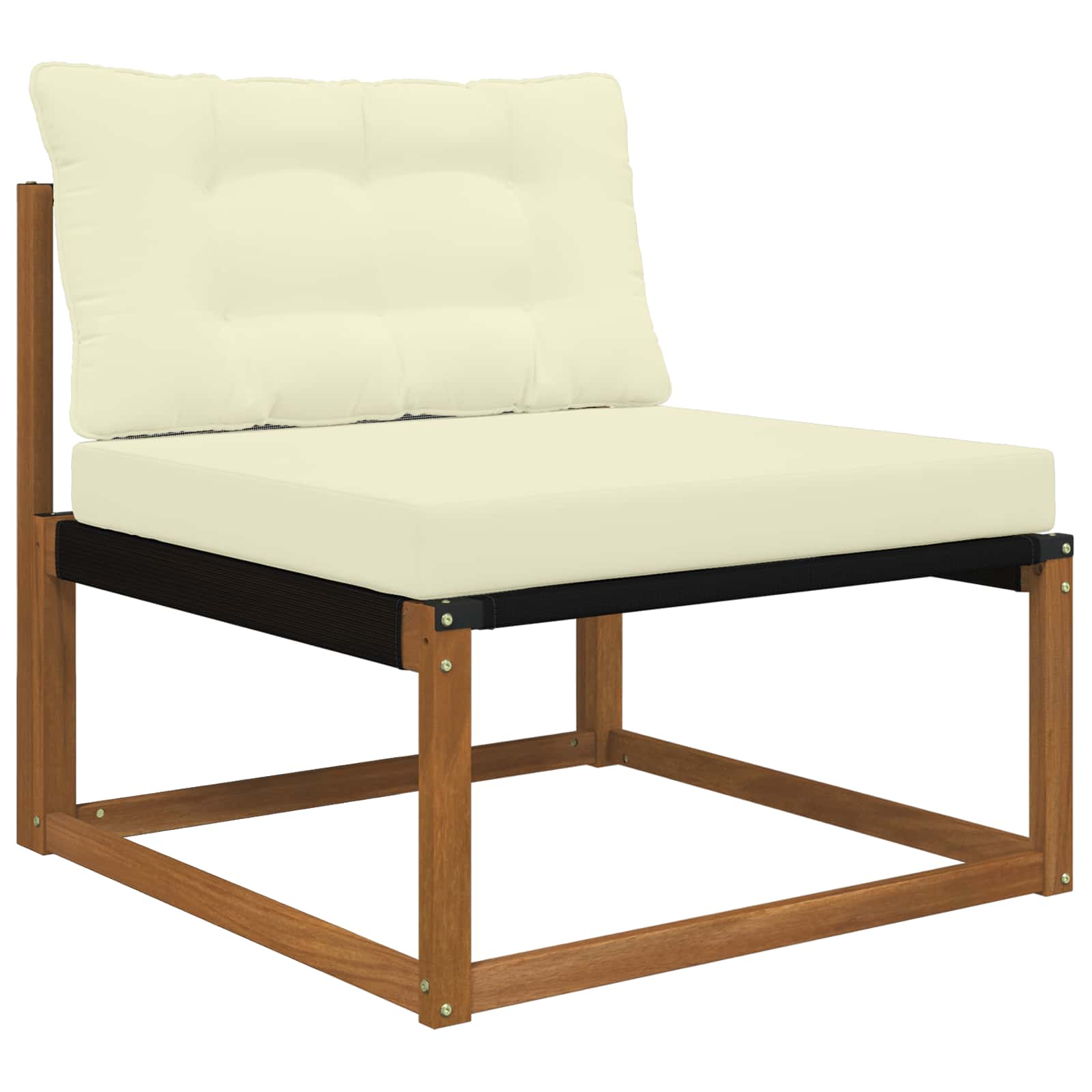 Buiten bankkussen 2 pcs Crème Polyester is nu te koop bij PeponiXL, paradijselijk wonen!