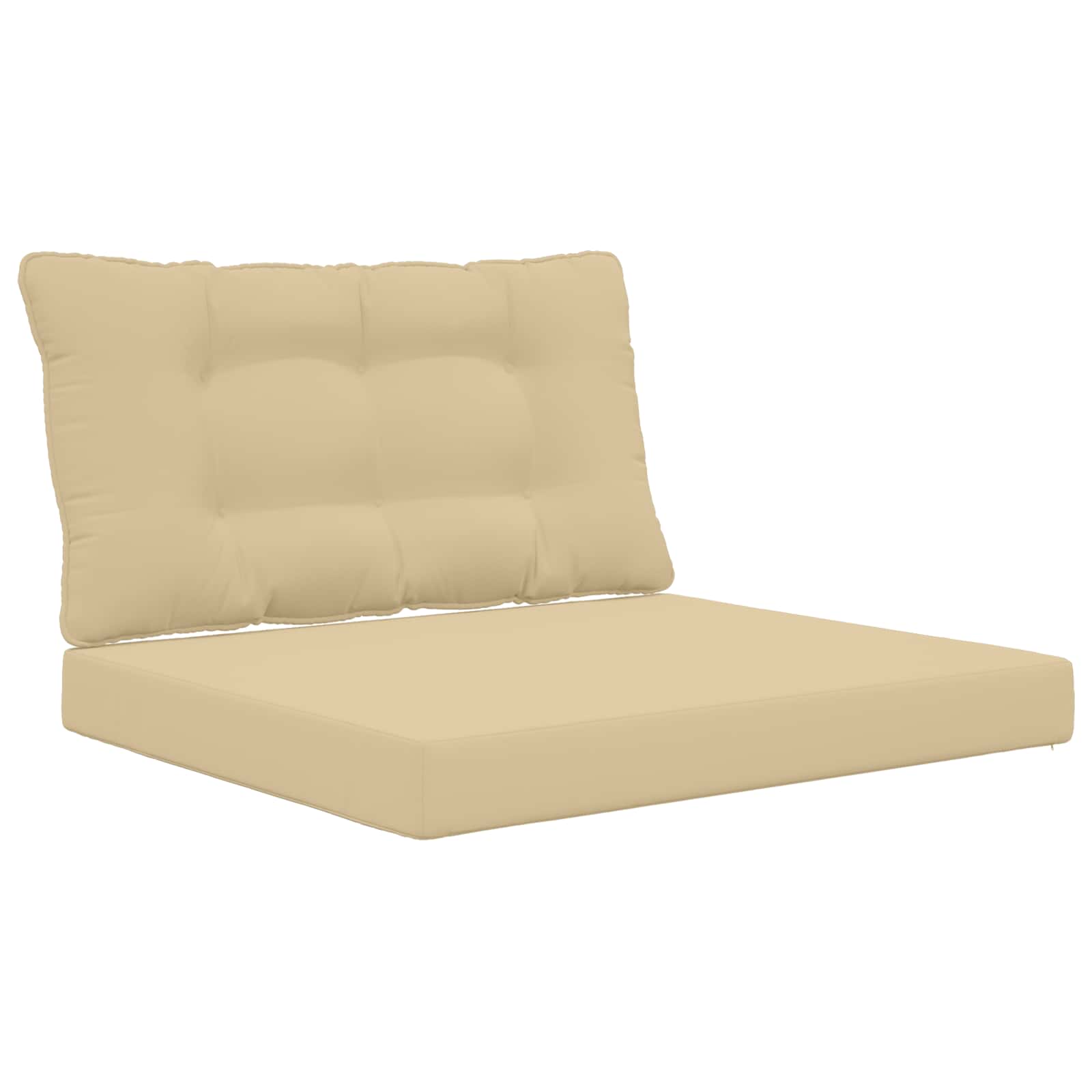 Buiten bankkussen 2 pcs Beige Polyester is nu te koop bij PeponiXL, paradijselijk wonen!