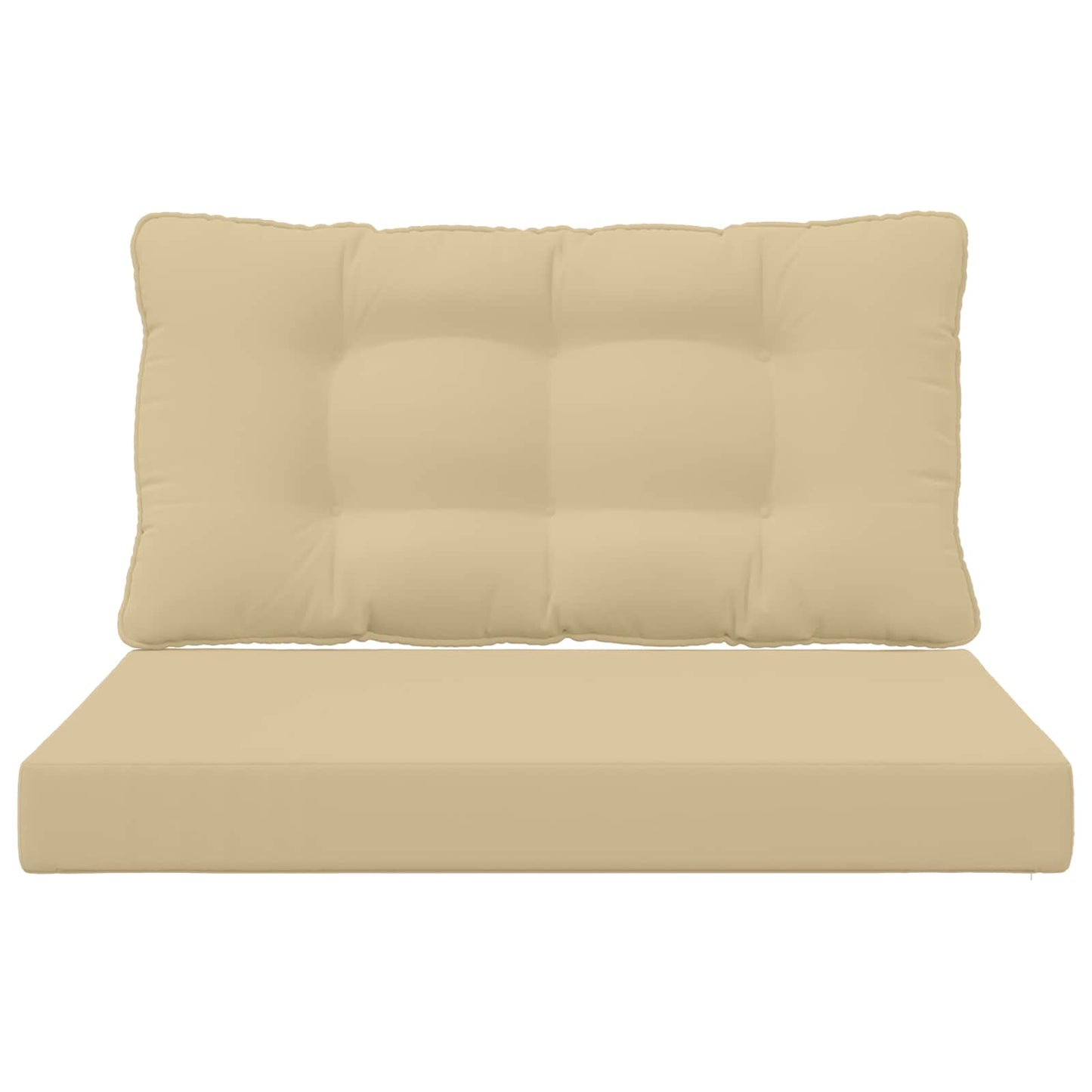 Buiten bankkussen 2 pcs Beige Polyester is nu te koop bij PeponiXL, paradijselijk wonen!