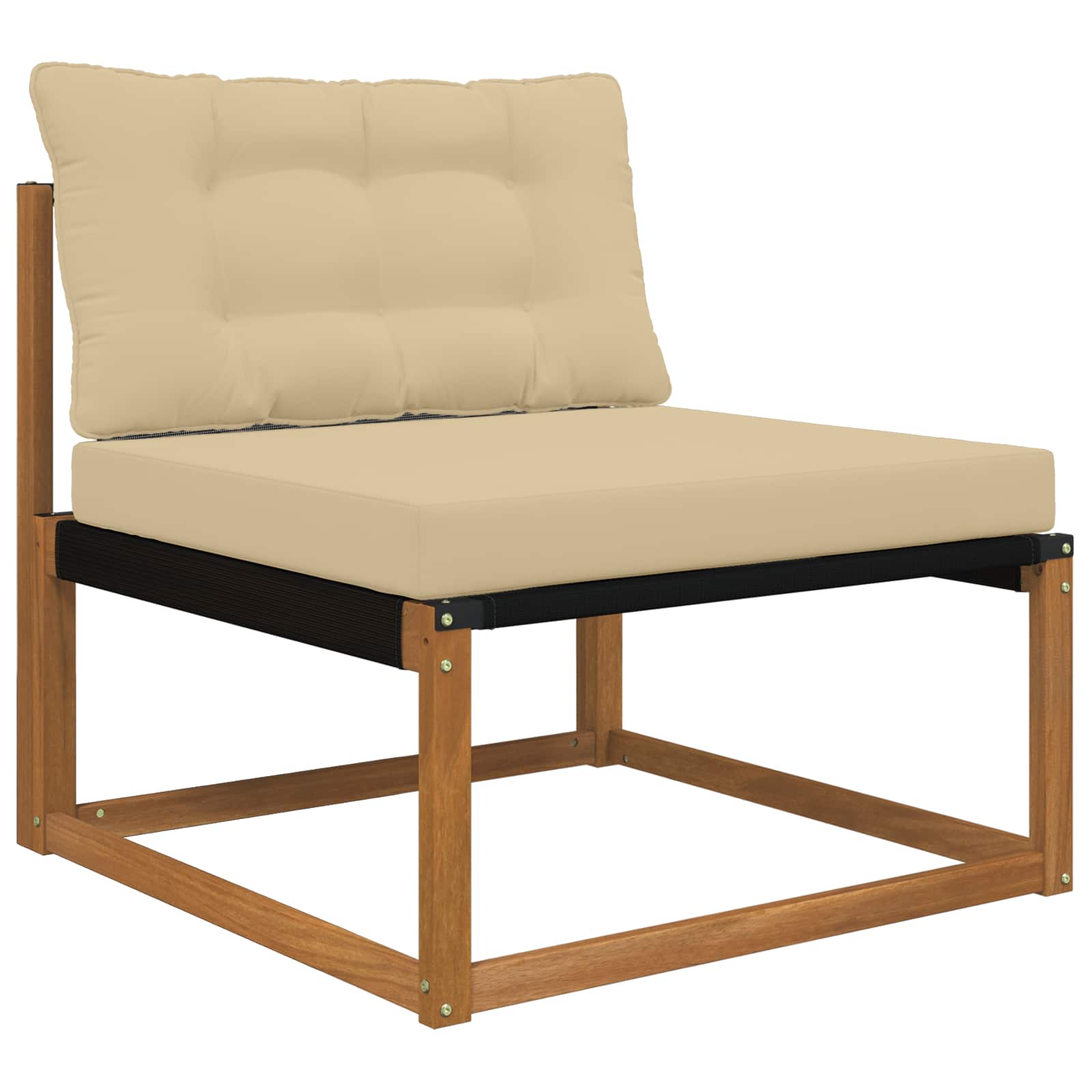 Buiten bankkussen 2 pcs Beige Polyester is nu te koop bij PeponiXL, paradijselijk wonen!