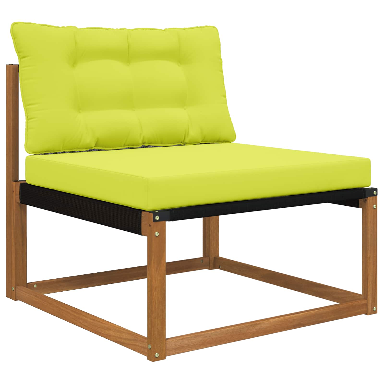 Buiten bankkussen 2 pcs Groen Polyester is nu te koop bij PeponiXL, paradijselijk wonen!