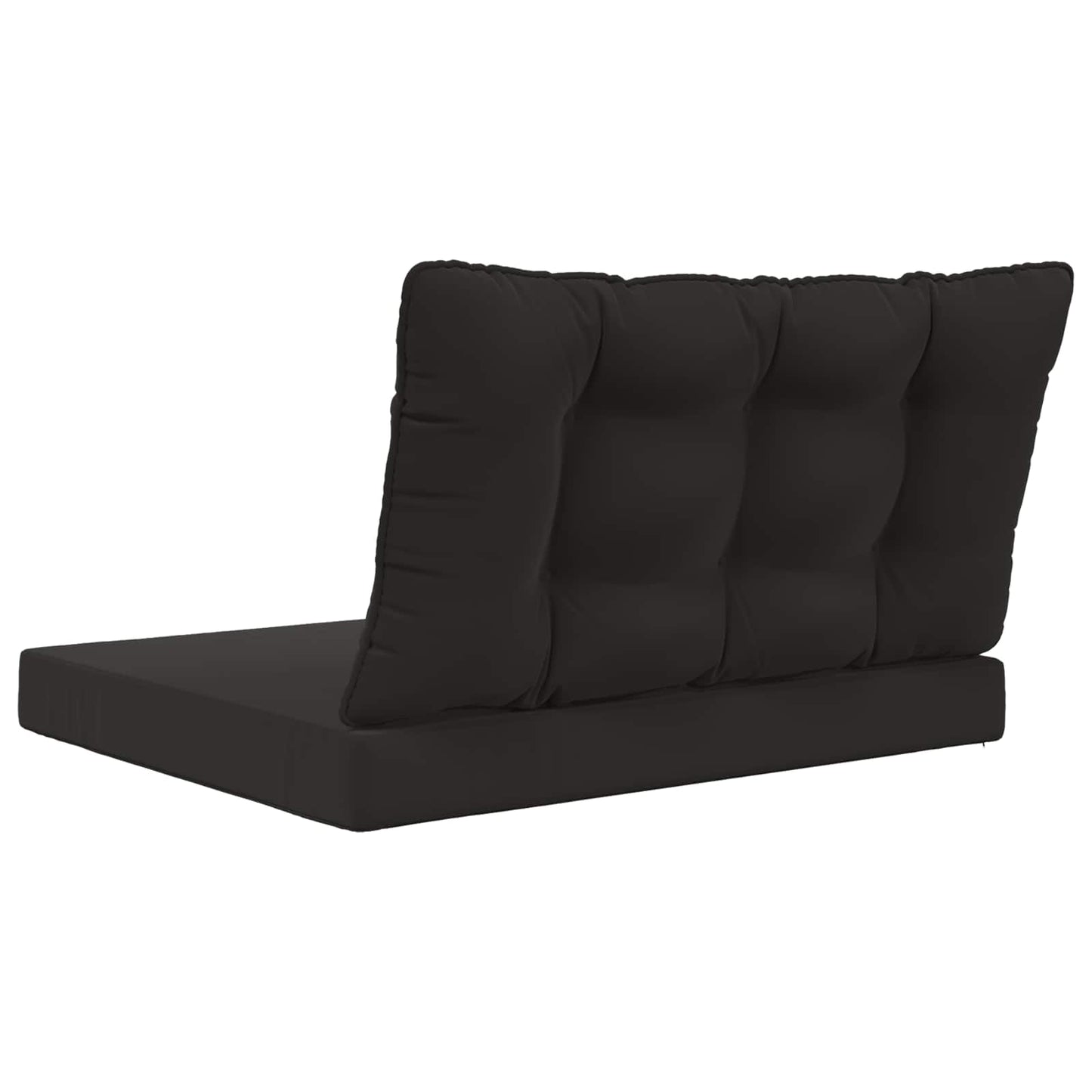 Buiten bankkussen 2 pcs Zwart Polyester is nu te koop bij PeponiXL, paradijselijk wonen!
