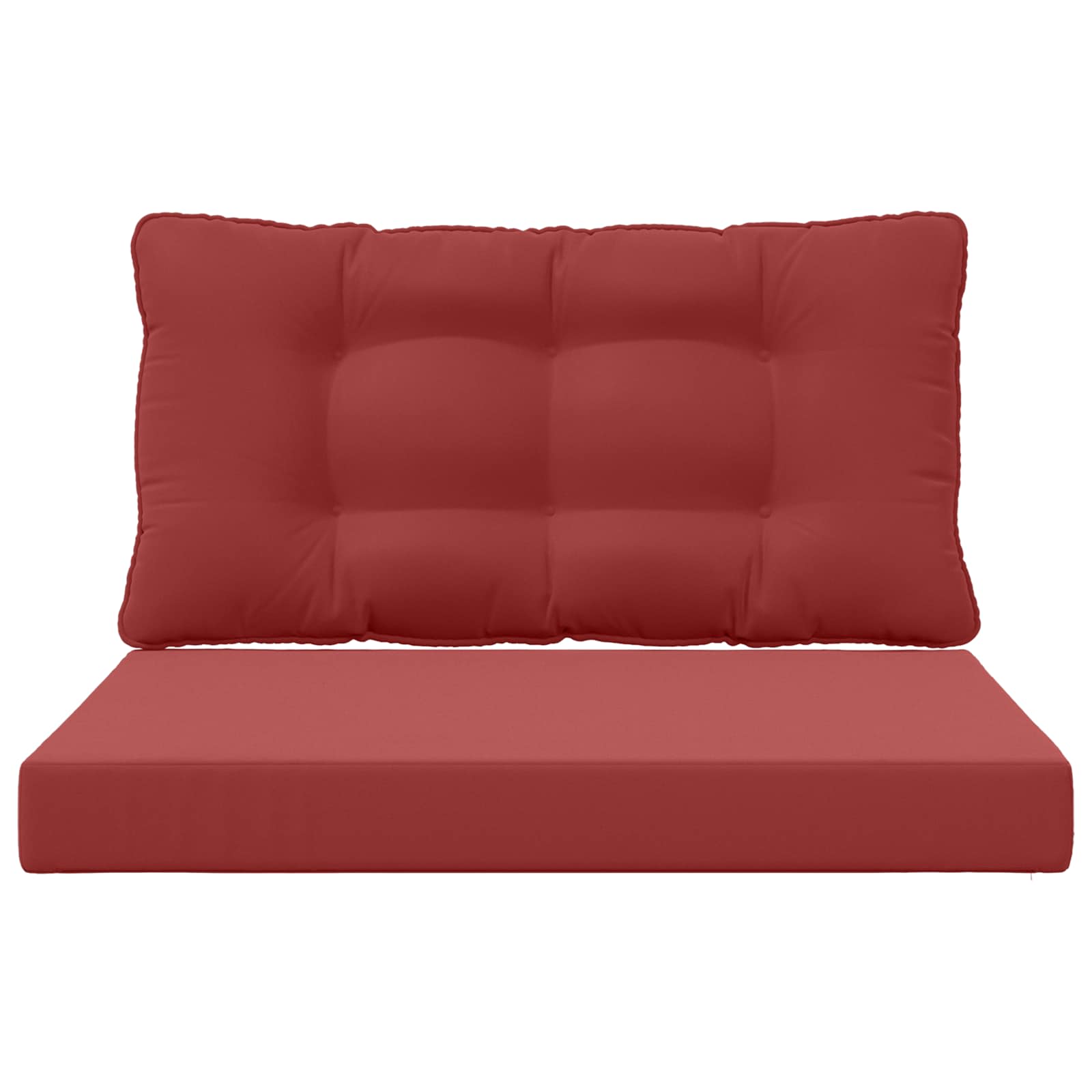 Buiten bankkussen 2 pcs Wijnrood Polyester is nu te koop bij PeponiXL, paradijselijk wonen!