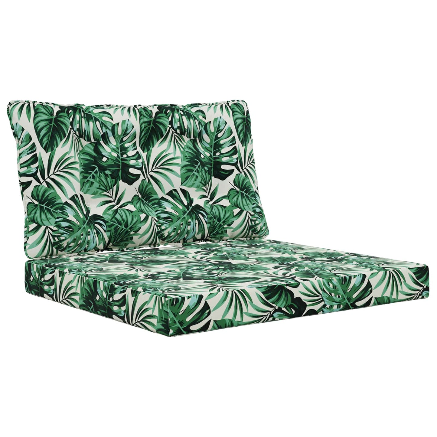 Buiten bankkussen 2 pcs Bladpatroon Polyester is nu te koop bij PeponiXL, paradijselijk wonen!