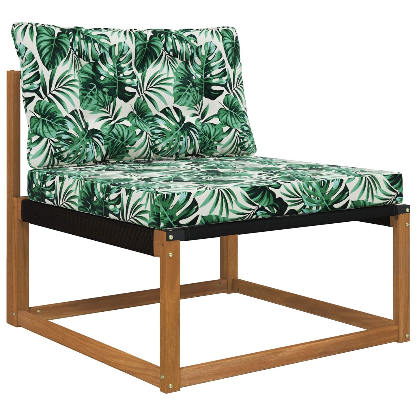 Buiten bankkussen 2 pcs Bladpatroon Polyester is nu te koop bij PeponiXL, paradijselijk wonen!
