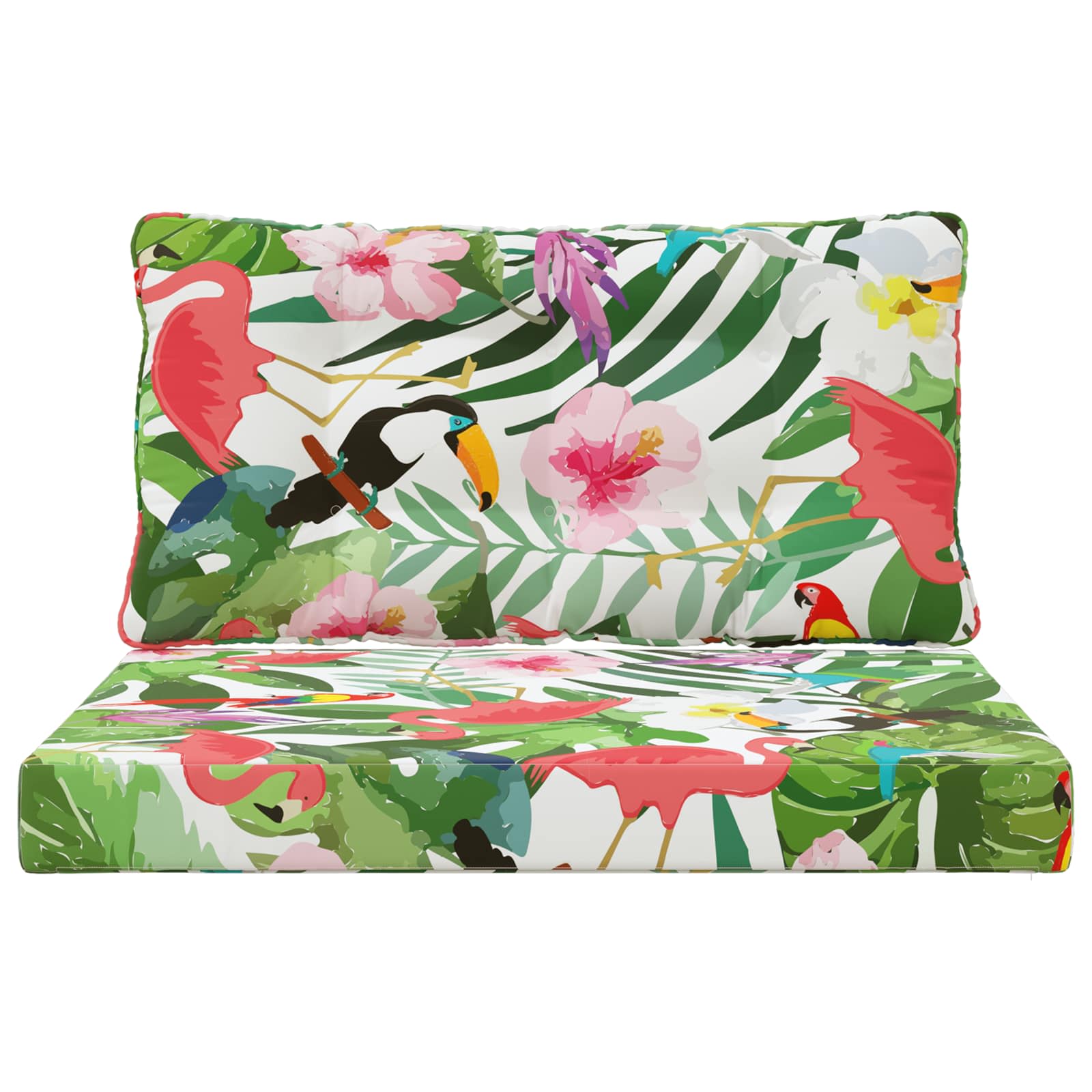 Buiten bankkussen 2 pcs kleurrijk Polyester is nu te koop bij PeponiXL, paradijselijk wonen!