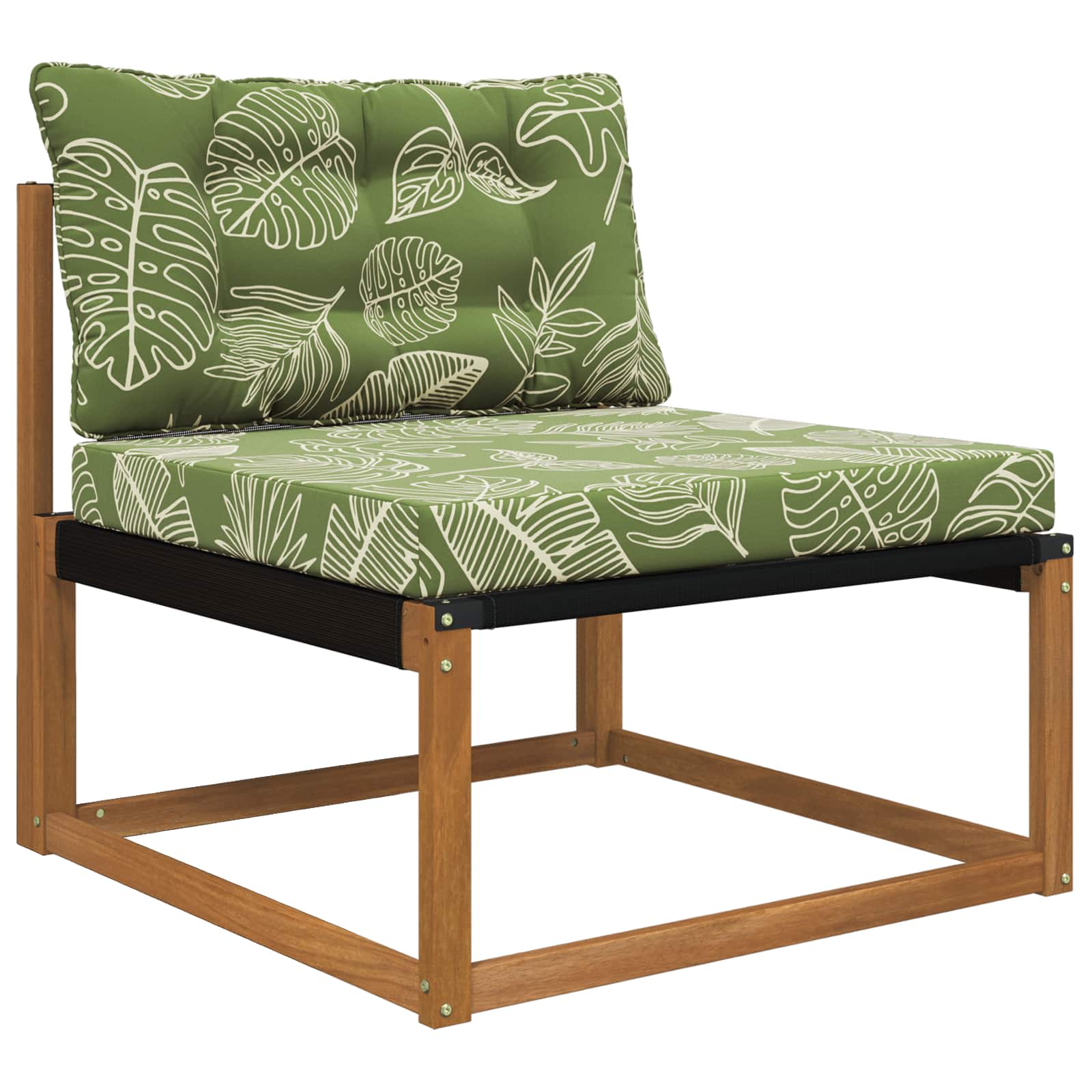 Buiten bankkussen 2 pcs Bladontwerp Polyester is nu te koop bij PeponiXL, paradijselijk wonen!