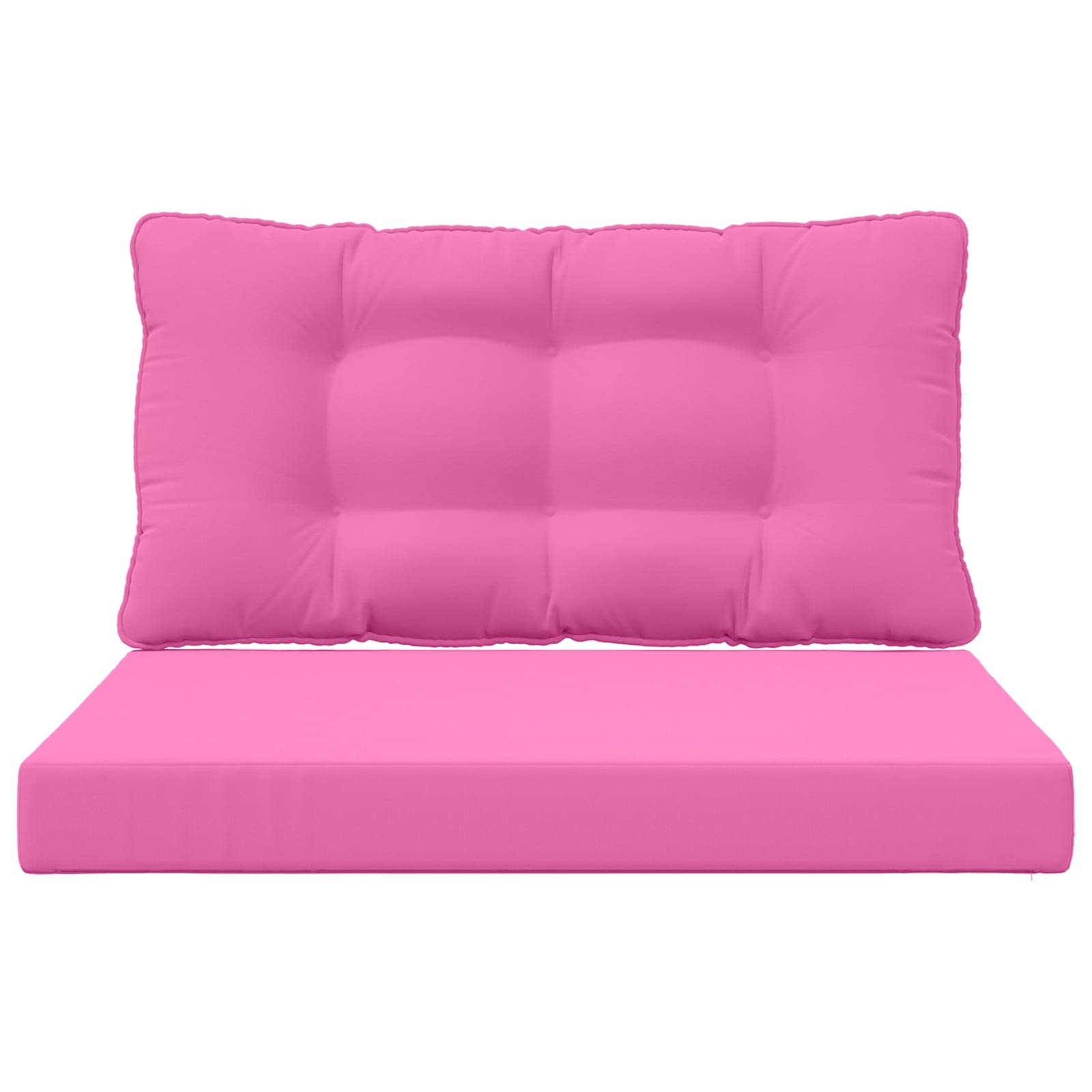 Buiten bankkussen 2 pcs Roze Polyester is nu te koop bij PeponiXL, paradijselijk wonen!