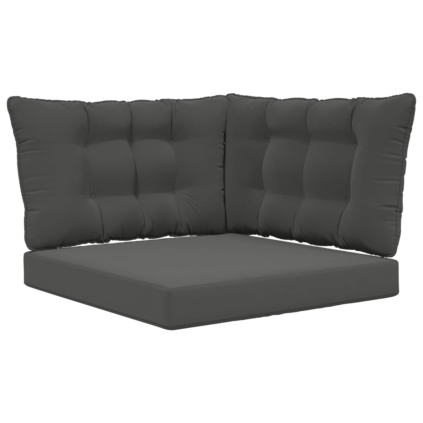 Buiten bankkussen 3 pcs Antraciet Polyester is nu te koop bij PeponiXL, paradijselijk wonen!