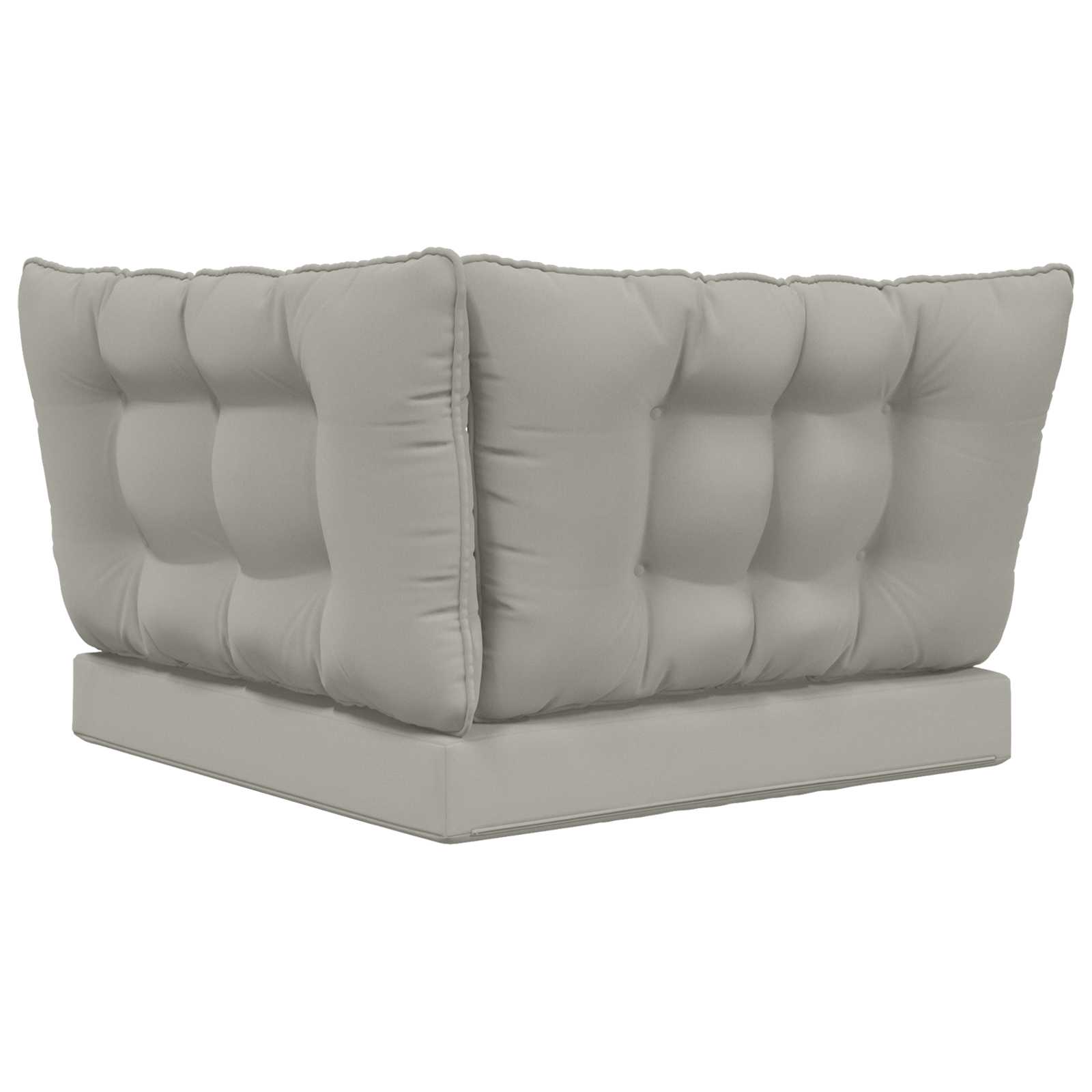 Buiten bankkussen 3 pcs Grijs Polyester is nu te koop bij PeponiXL, paradijselijk wonen!