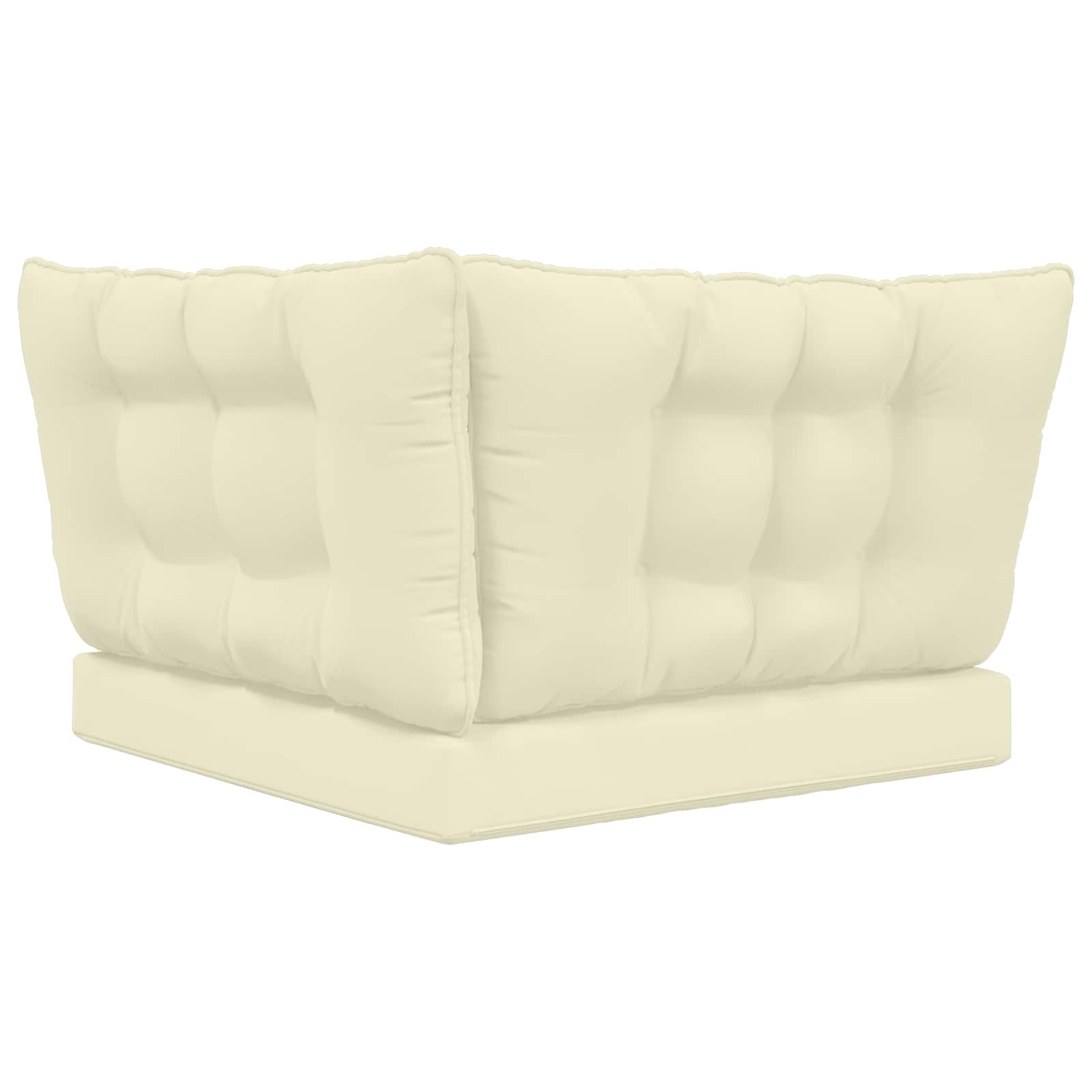 Buiten bankkussen 3 pcs Crème Polyester is nu te koop bij PeponiXL, paradijselijk wonen!