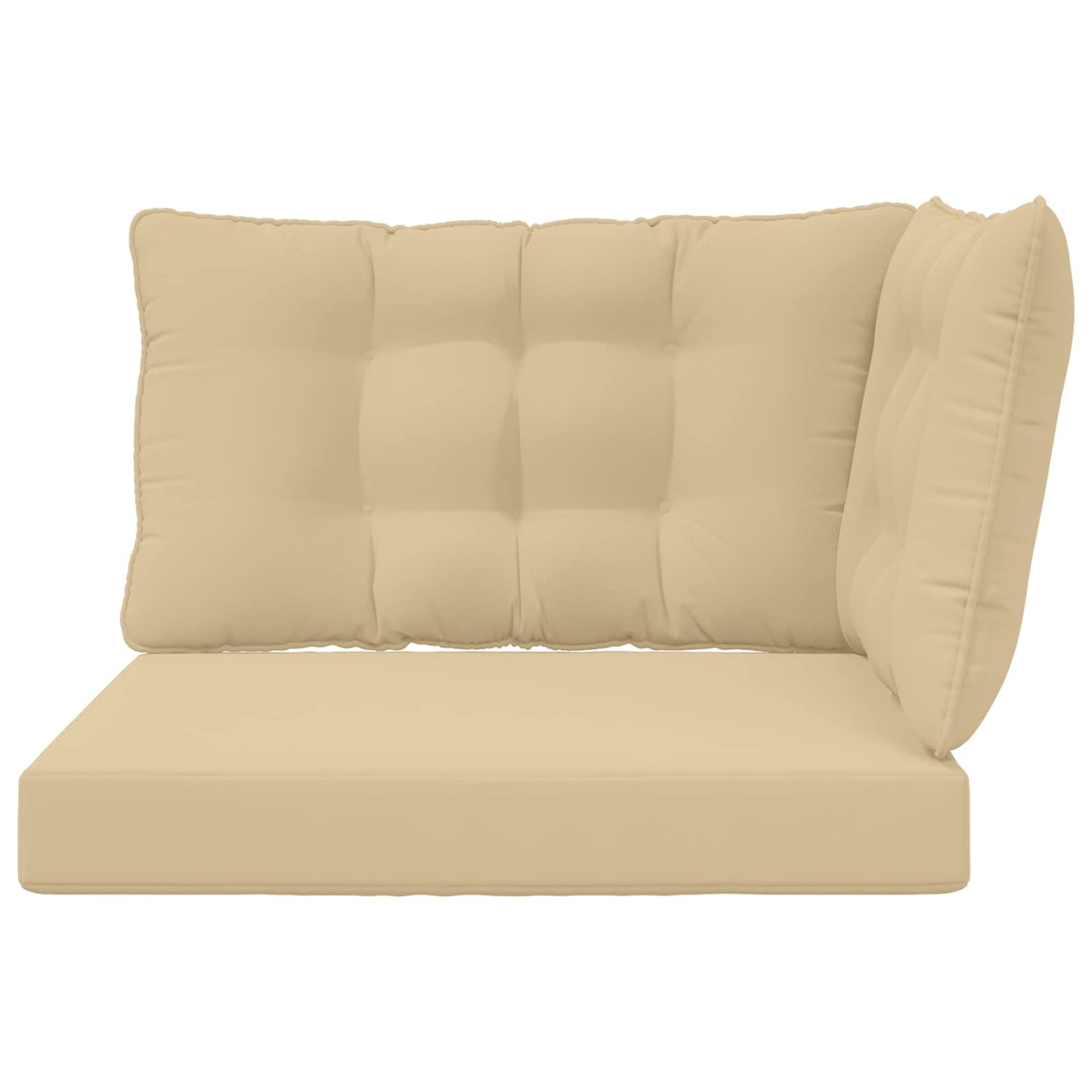 Buiten bankkussen 3 pcs Beige Polyester is nu te koop bij PeponiXL, paradijselijk wonen!