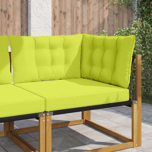 Buiten bankkussen 3 pcs Groen Polyester is nu te koop bij PeponiXL, paradijselijk wonen!