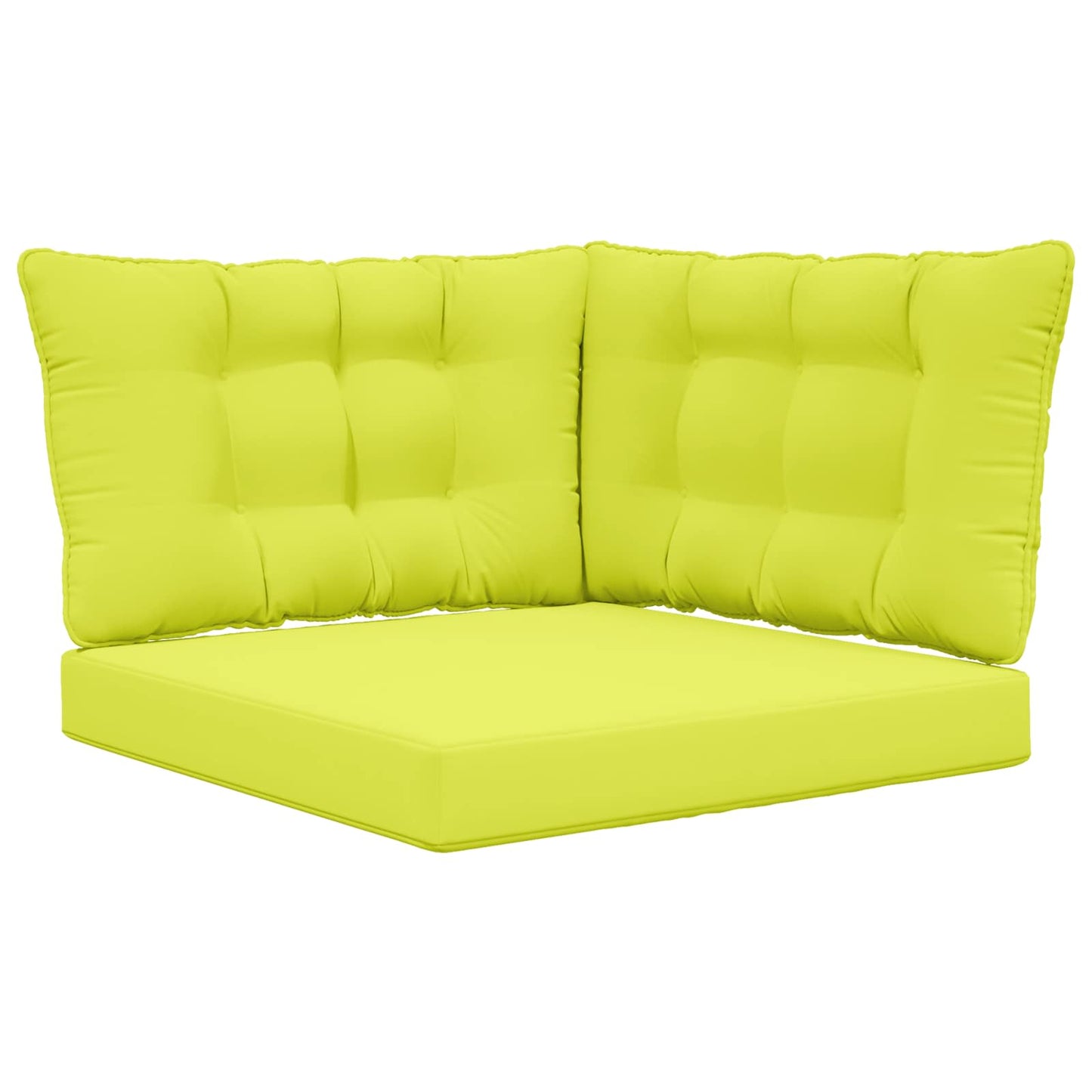 Buiten bankkussen 3 pcs Groen Polyester is nu te koop bij PeponiXL, paradijselijk wonen!