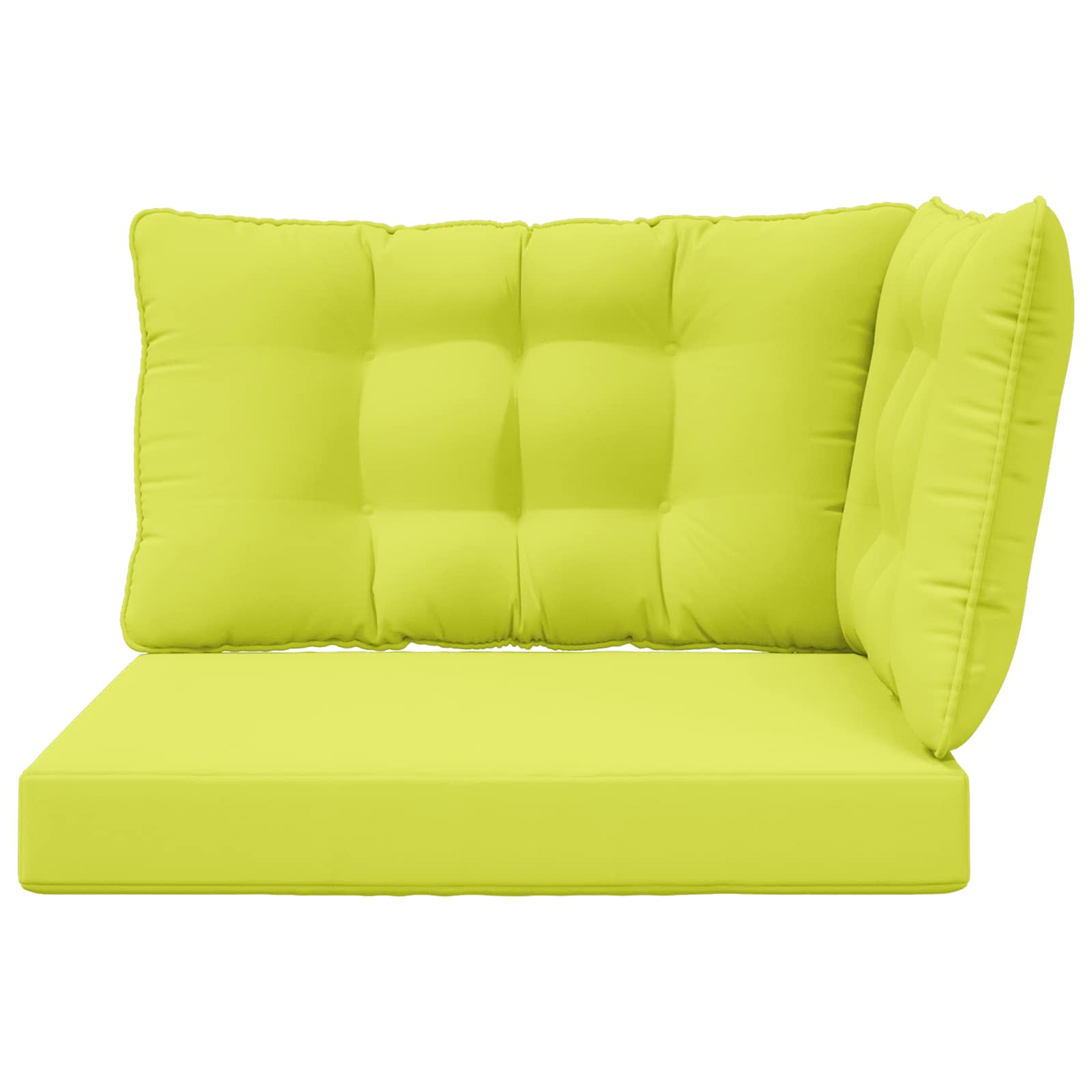 Buiten bankkussen 3 pcs Groen Polyester is nu te koop bij PeponiXL, paradijselijk wonen!