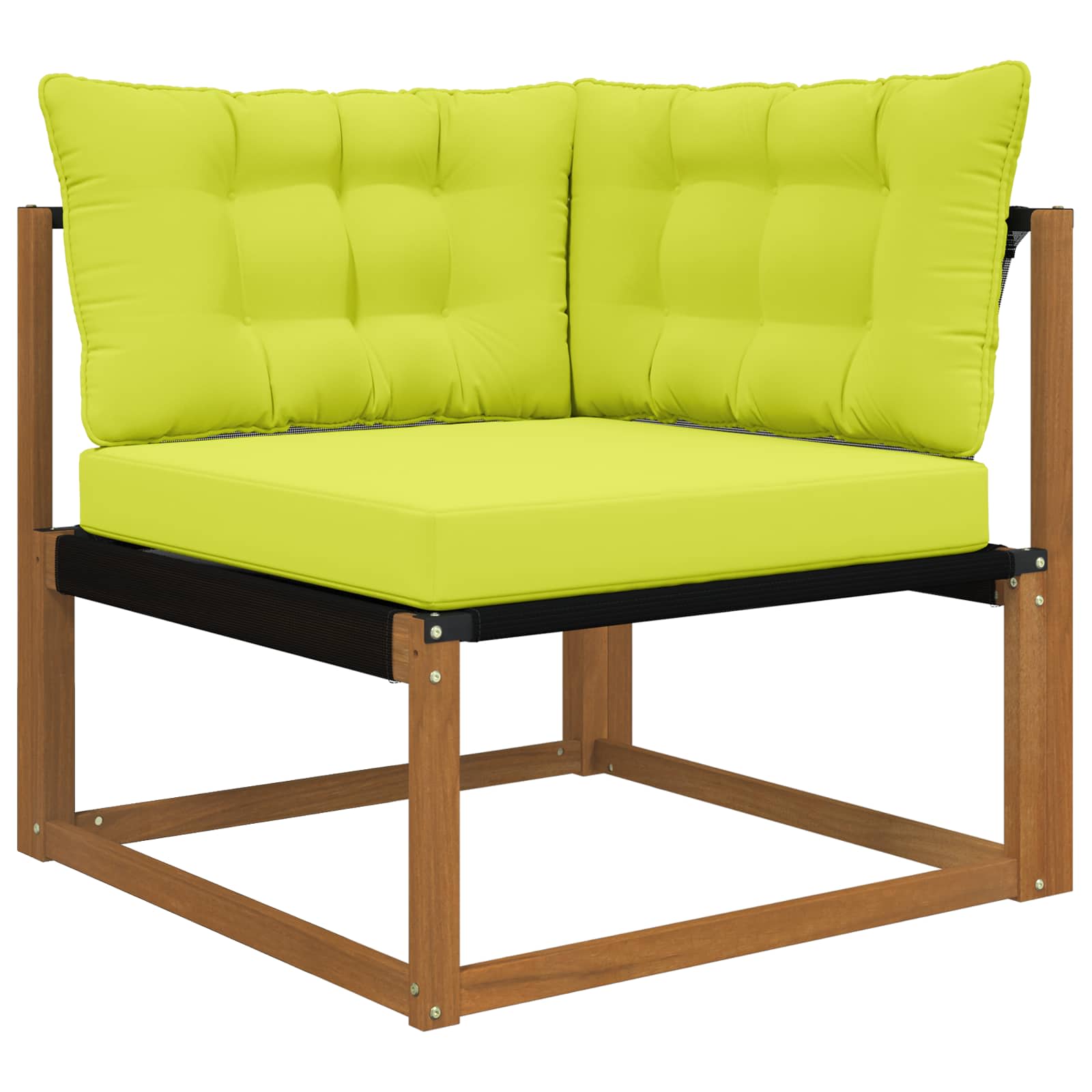 Buiten bankkussen 3 pcs Groen Polyester is nu te koop bij PeponiXL, paradijselijk wonen!