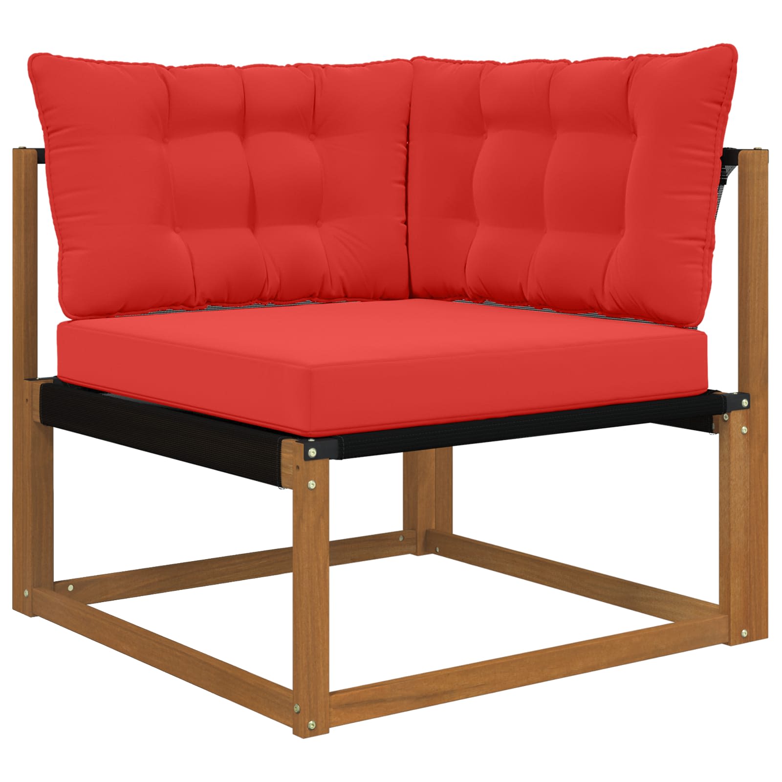 Buiten bankkussen 3 pcs Rood Polyester is nu te koop bij PeponiXL, paradijselijk wonen!