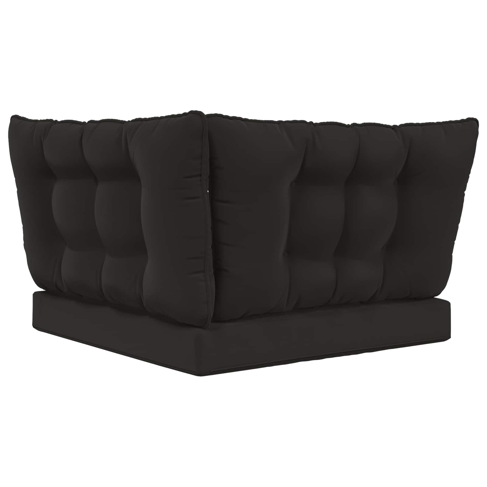 Buiten bankkussen 3 pcs Zwart Polyester is nu te koop bij PeponiXL, paradijselijk wonen!