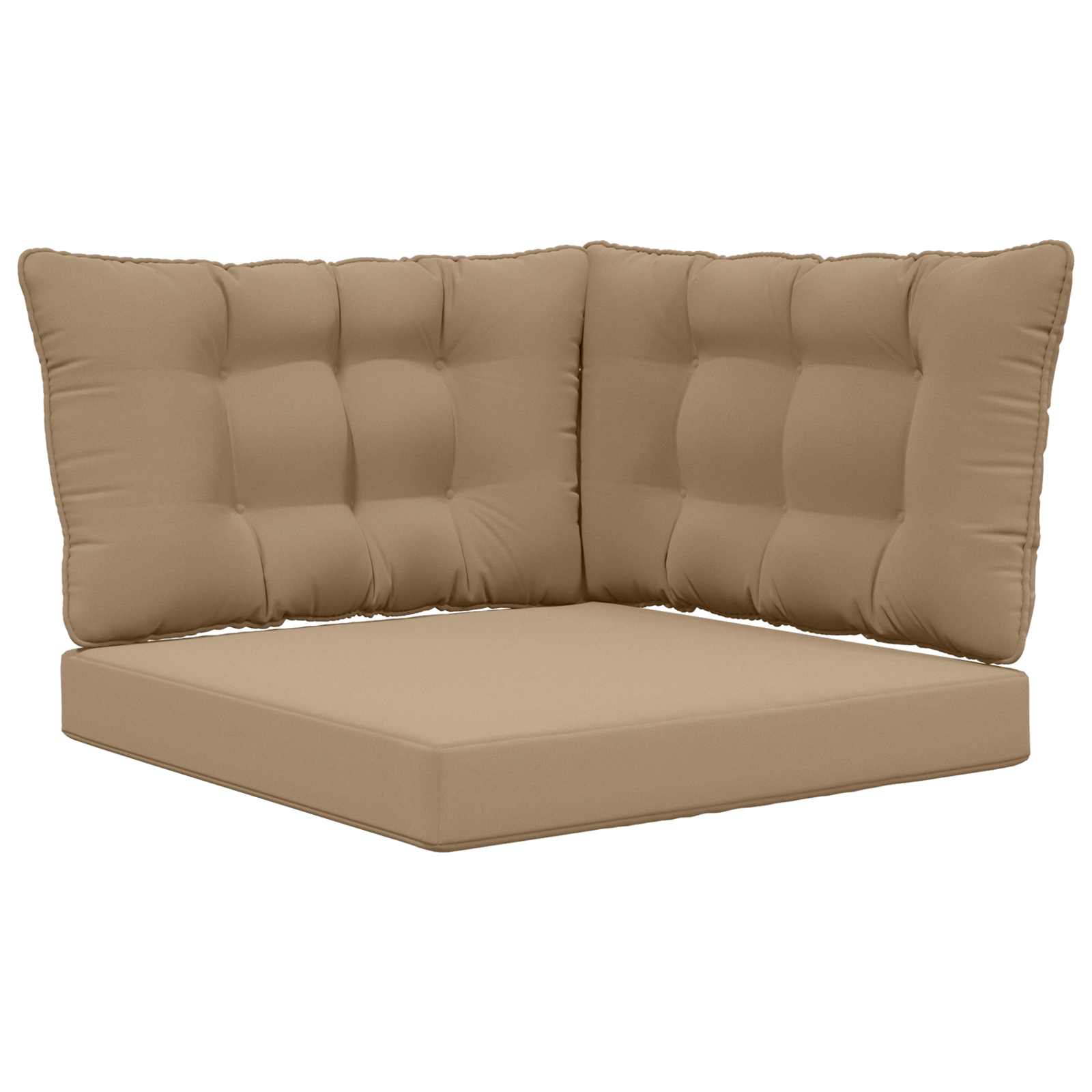 Buiten bankkussen 3 pcs Taupe Polyester is nu te koop bij PeponiXL, paradijselijk wonen!